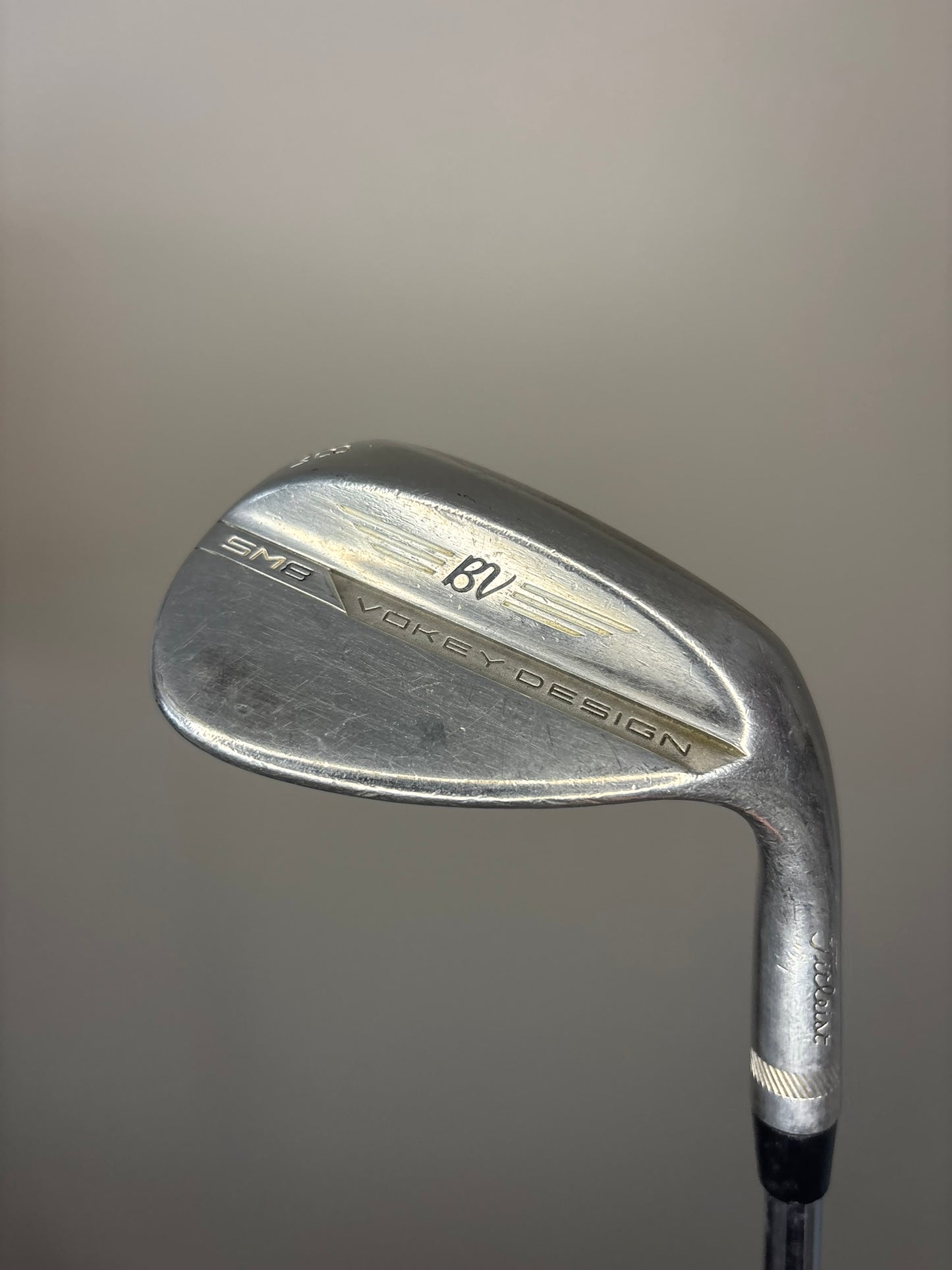 Photo of Titleist Vokey SM8 Brushed Steel Lob Wedge 58° Wedge Flex