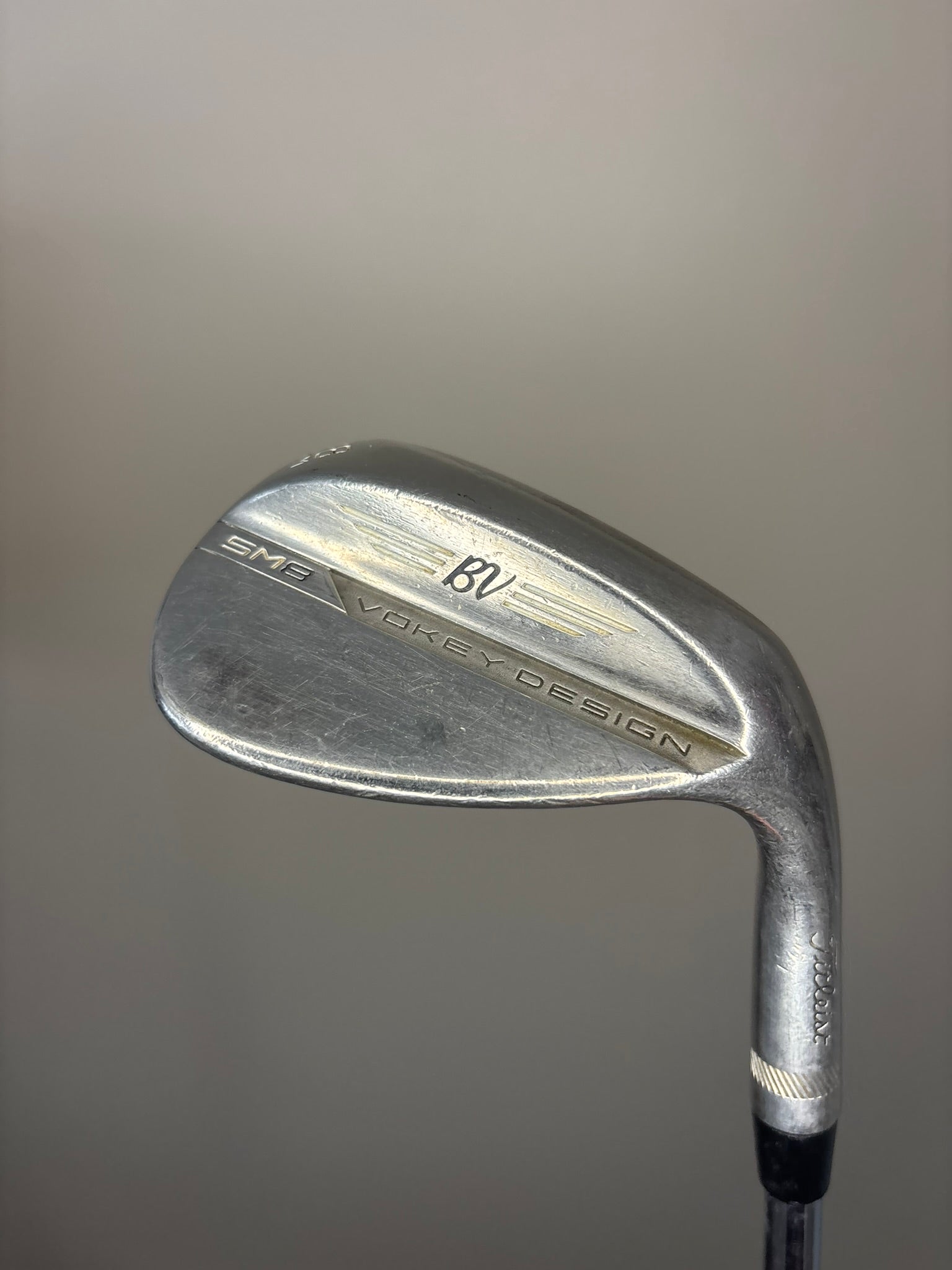 Photo of Titleist Vokey SM8 Brushed Steel Lob Wedge 58° Wedge Flex