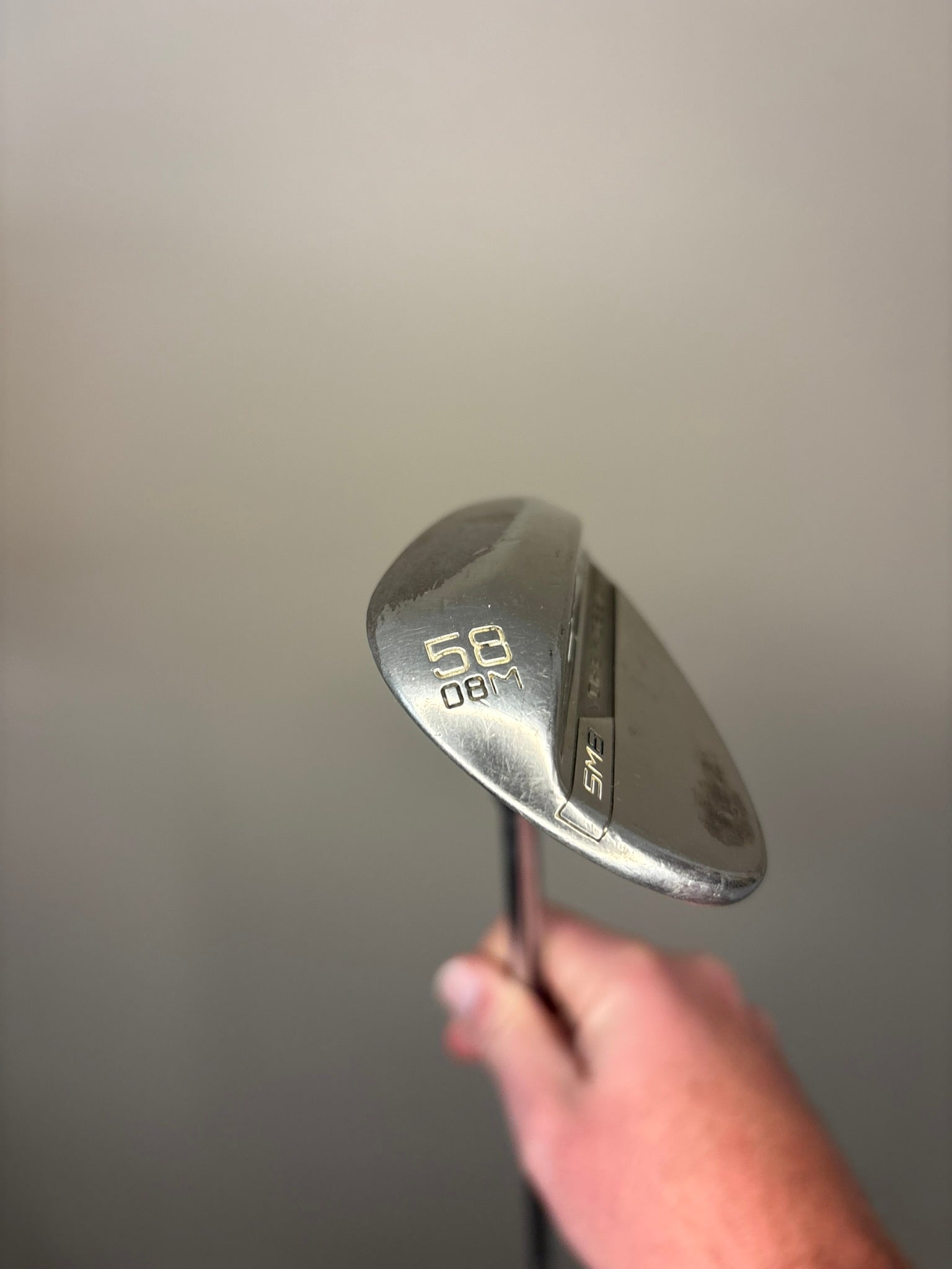 Photo of Titleist Vokey SM8 Brushed Steel Lob Wedge 58° Wedge Flex