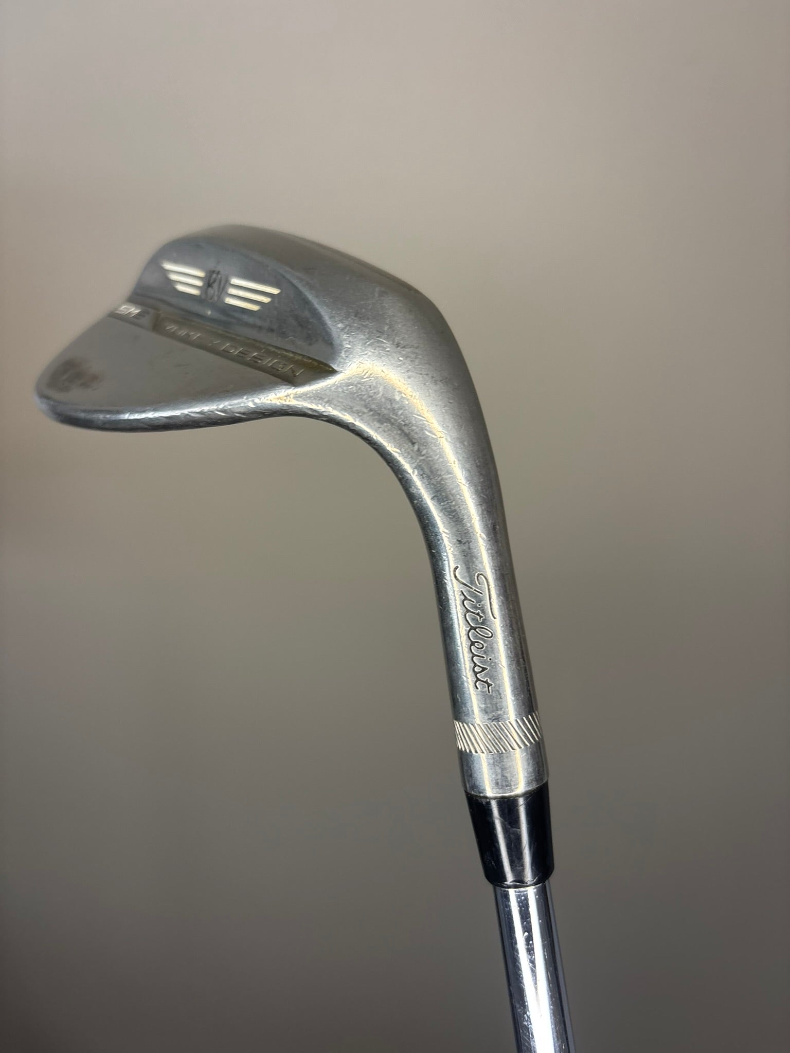 Photo of Titleist Vokey SM8 Brushed Steel Lob Wedge 58° Wedge Flex