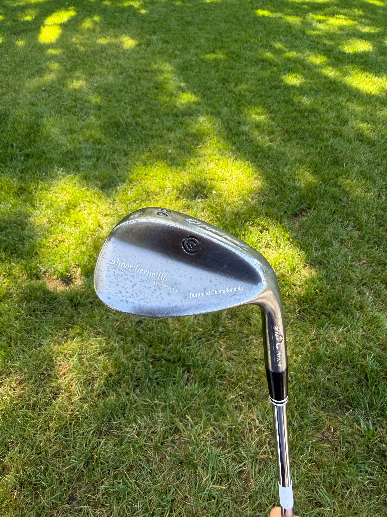 Cleveland Custom Zip Grooves Sand Wedge 56° Wedge Flex 35.5" READ