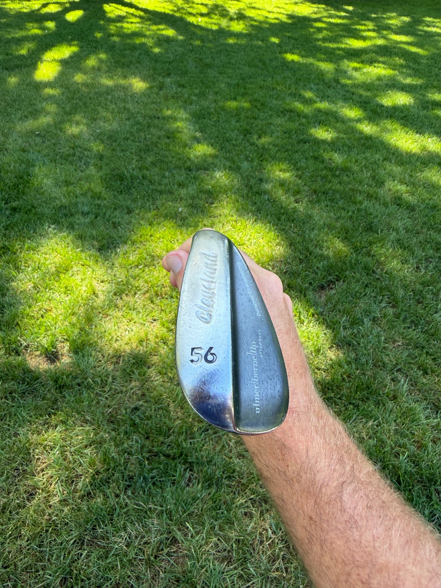 Cleveland Custom Zip Grooves Sand Wedge 56° Wedge Flex 35.5" READ — photo 4