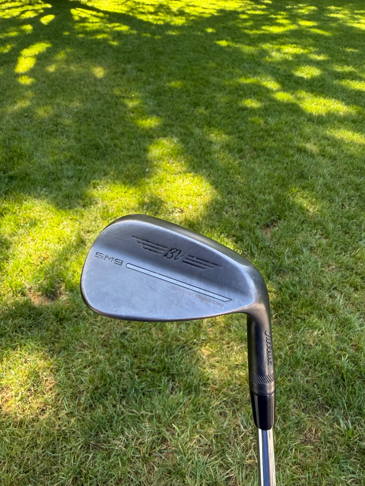 Titleist Vokey SM9 Jet Black Gap Wedge 48° / 10 Wedge Flex 36" NICE