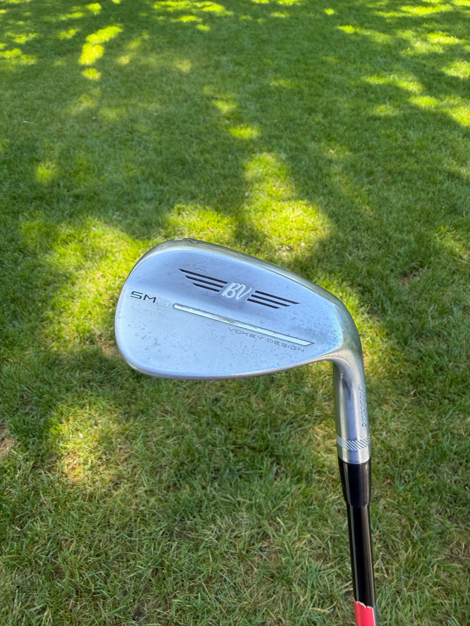 Titleist Vokey SM9 Tour Chrome Gap Wedge 52°/8 Tensei AV Red Regular Flex 35.75"