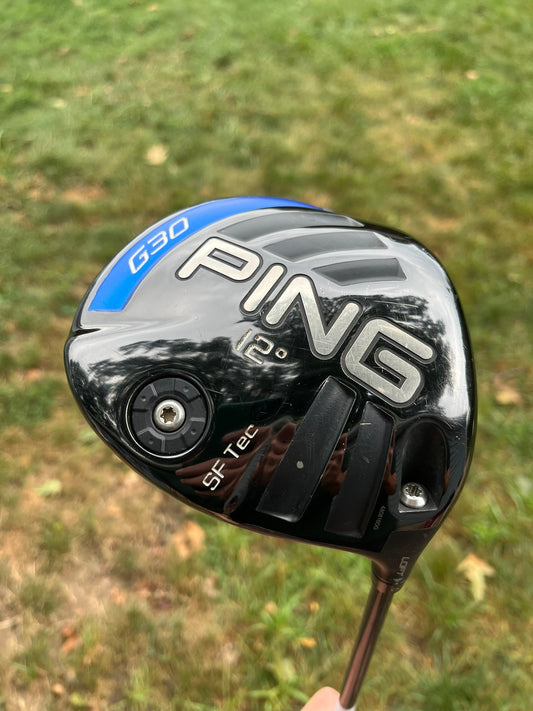 Ping G30 SF Tec Driver 12° RIP Phenom Regular Flex 45.25″ +HC NICE