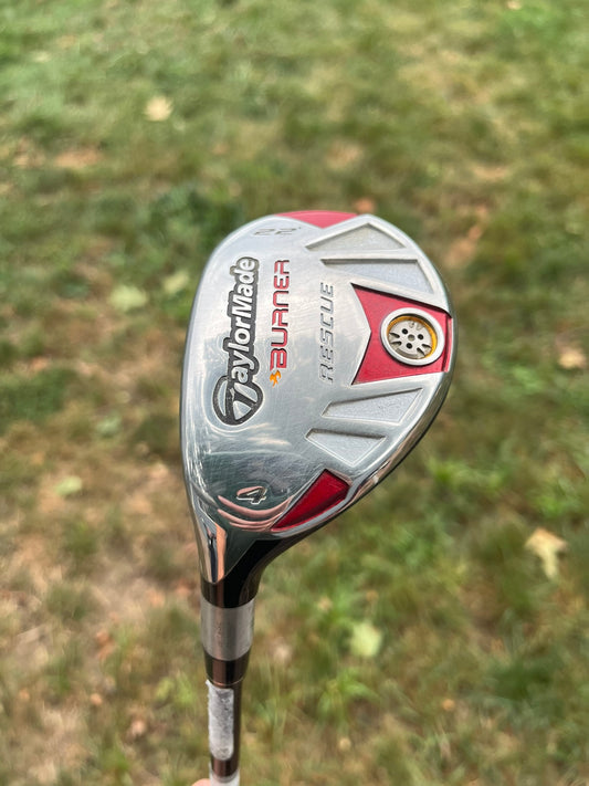Photo of Taylormade Burner Rescue 4 Hybrid 22° Stiff Flex Reax 65