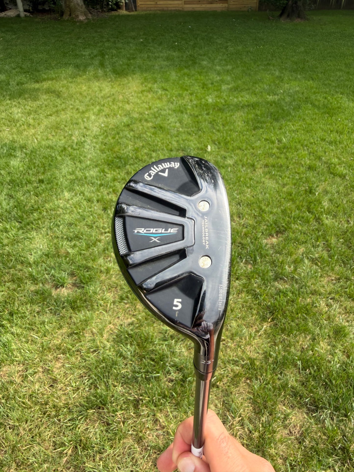 Callaway Rogue X 5 Hybrid 23° Synergy Blue Regular Flex 39.5" +HC NICE