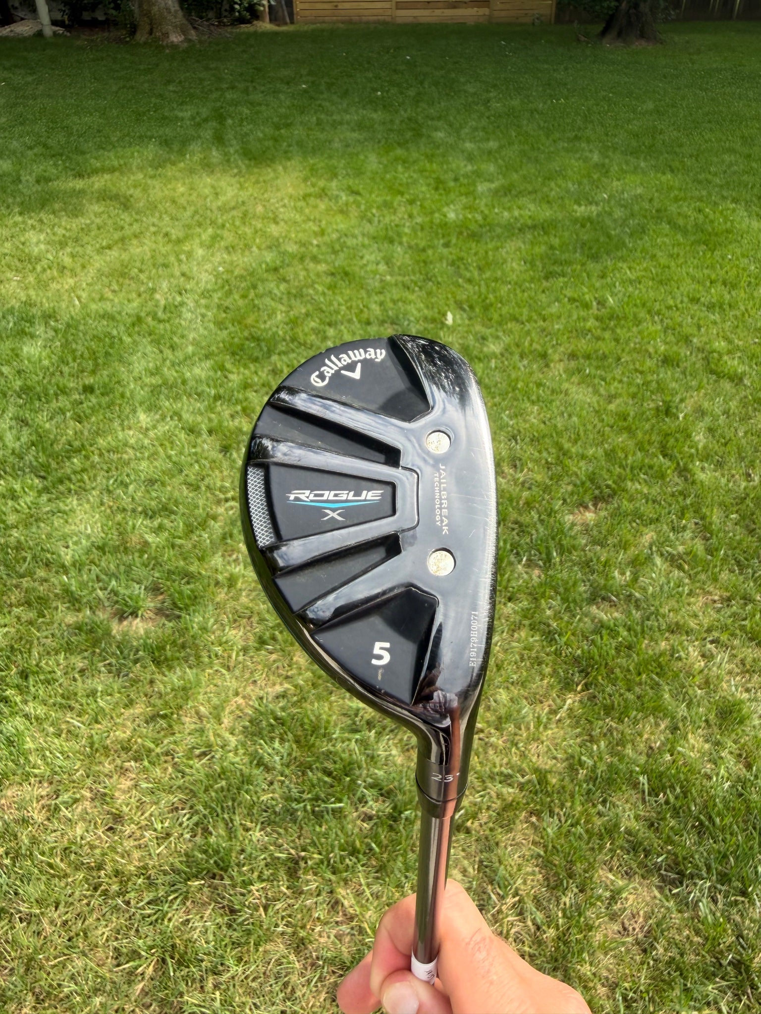 Callaway Rogue X 5 Hybrid 23° Synergy Blue Regular Flex 39.5" +HC NICE