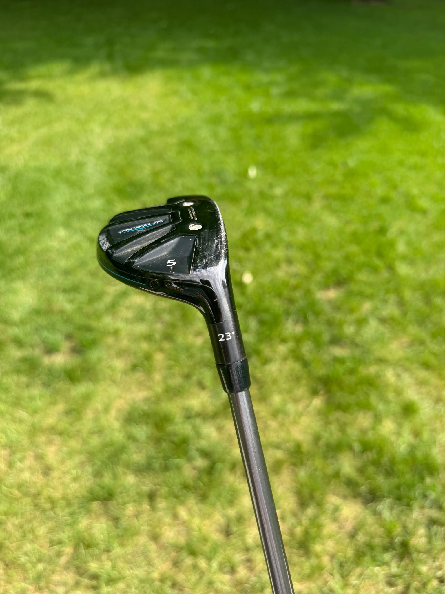 Callaway Rogue X 5 Hybrid 23° Synergy Blue Regular Flex 39.5" +HC NICE — photo 4