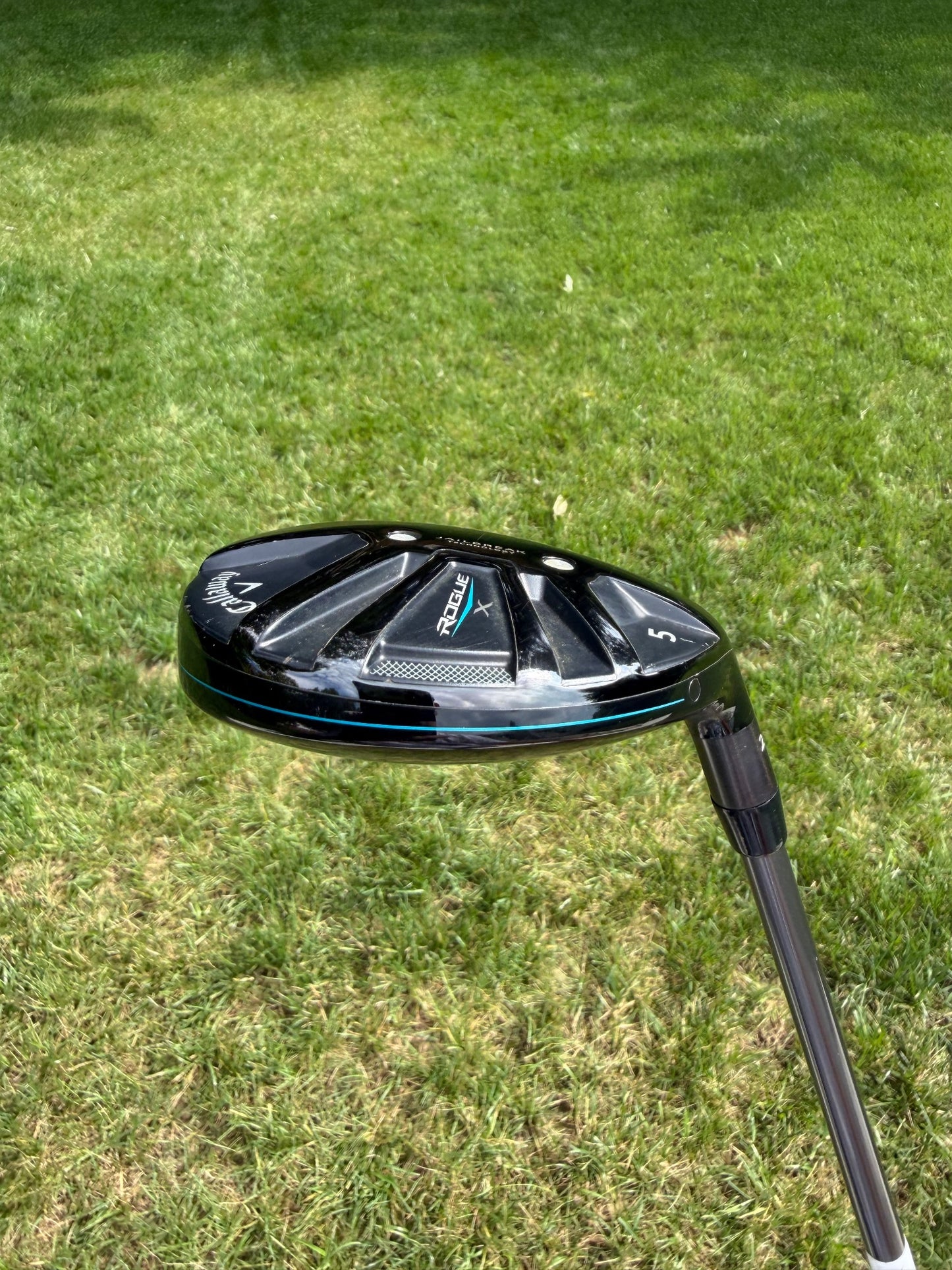 Callaway Rogue X 5 Hybrid 23° Synergy Blue Regular Flex 39.5" +HC NICE — photo 5