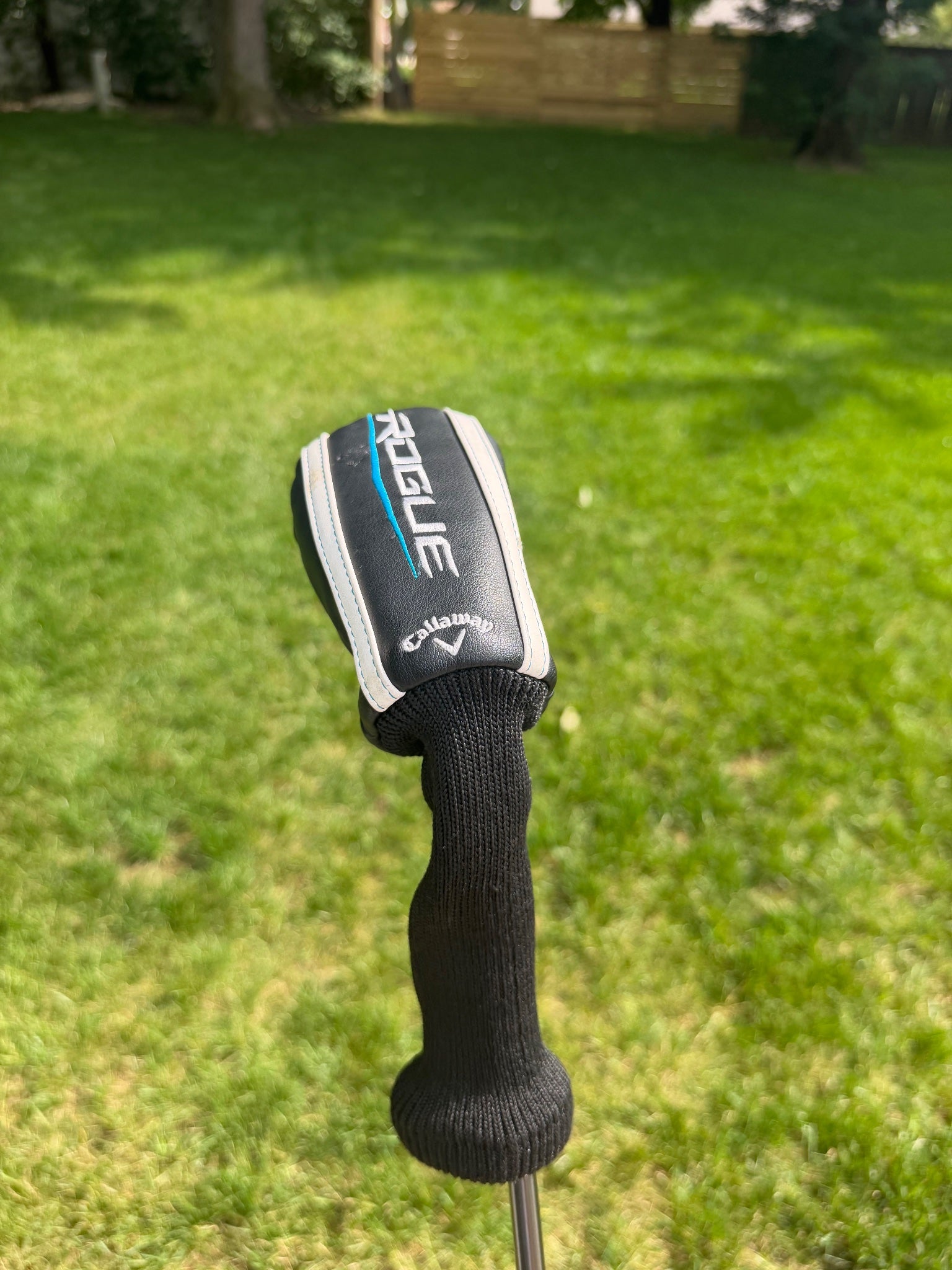 Callaway Rogue X 5 Hybrid 23° Synergy Blue Regular Flex 39.5" +HC NICE — photo 9