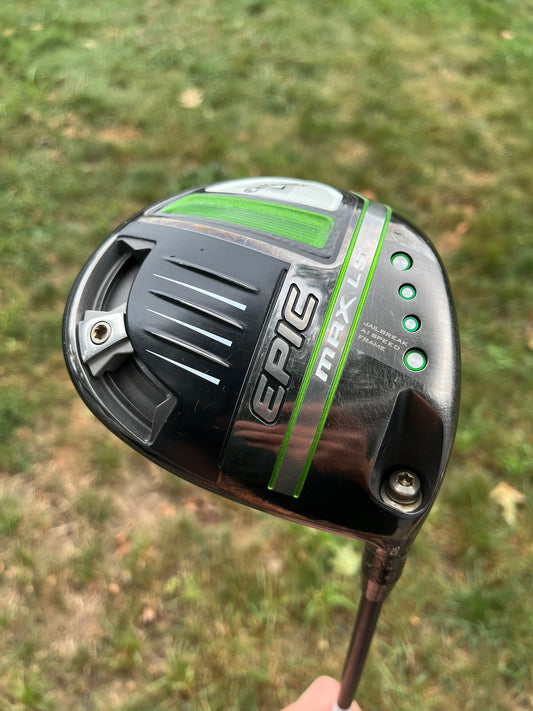 Callaway Epic Max LS Driver 9° Cypher Forty Regular Flex 45.25″ NICE