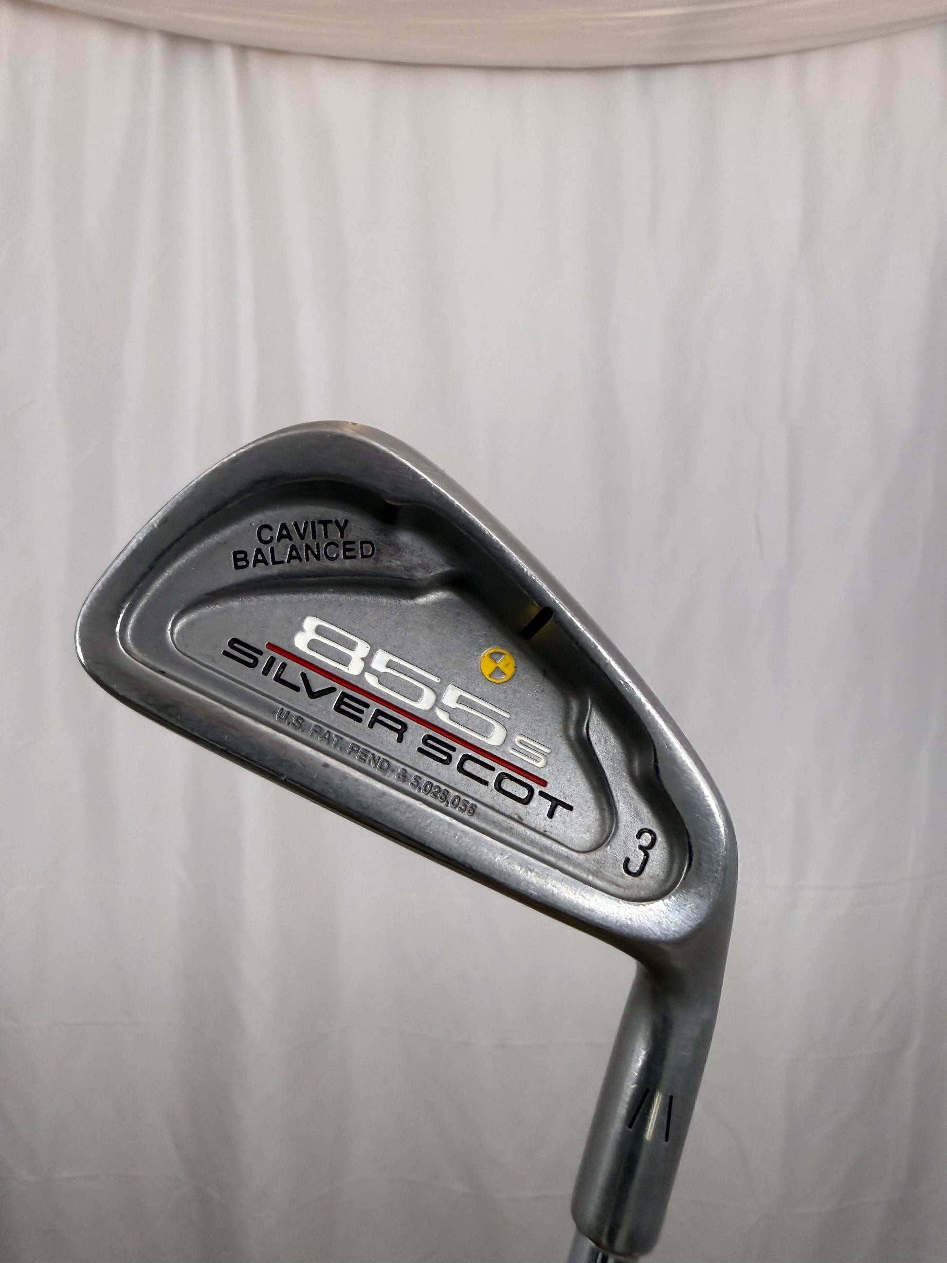 Photo of Tommy Armour 855s Silver Scott 3-Iron 21° Regular Flex Tour Step Ii