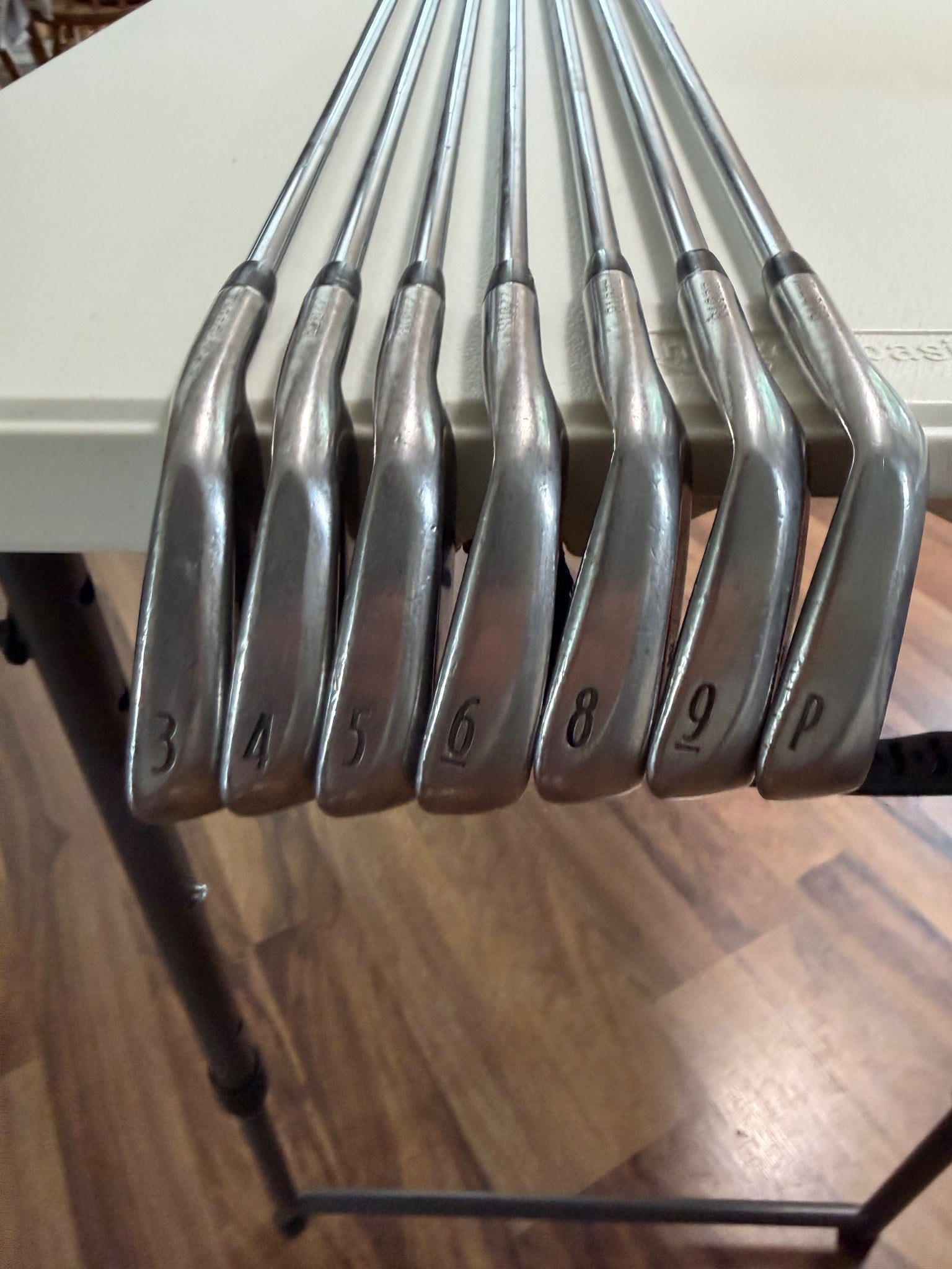 Titleist DCI 962 Iron Set 3-PW (NO 7 IRON) Stiff Flex -1/2" READ — photo 5