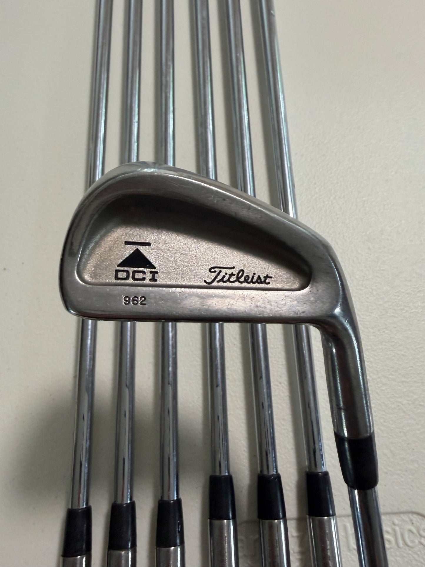 Titleist DCI 962 Iron Set 3-PW (NO 7 IRON) Stiff Flex -1/2" READ — photo 8