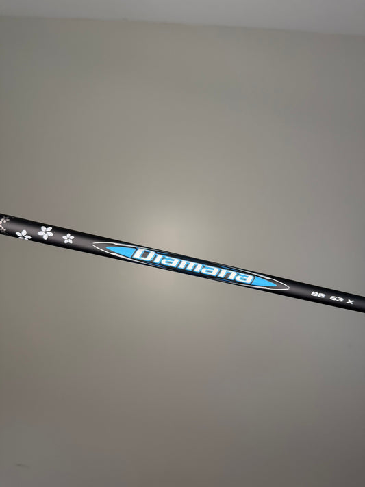 Mitsubishi Diamana BB 63X Extra Stiff Driver Shaft Taylormade Tip 44.75" NEW