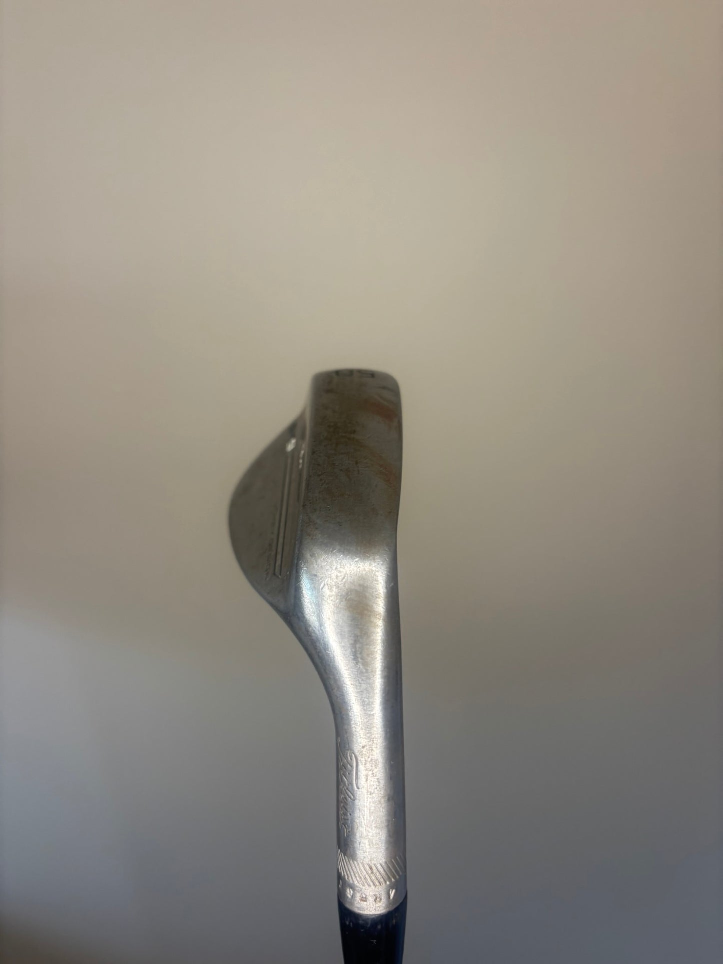 Titleist Vokey SM9 Raw Gap Wedge 50° / 8F NS Pro Tour130 X-Stiff Flex 35.5″ NICE