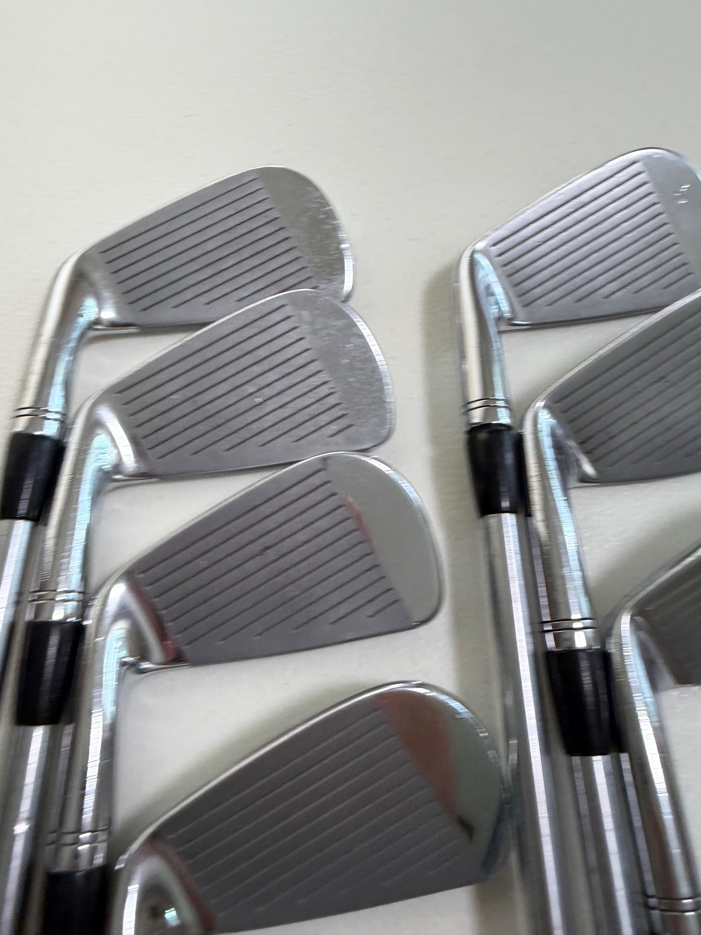 Titleist 735.CM Chrome Iron Set 3-PW (NO 8 IRON) Rifle Stiff Flex +1/2" READ — photo 3