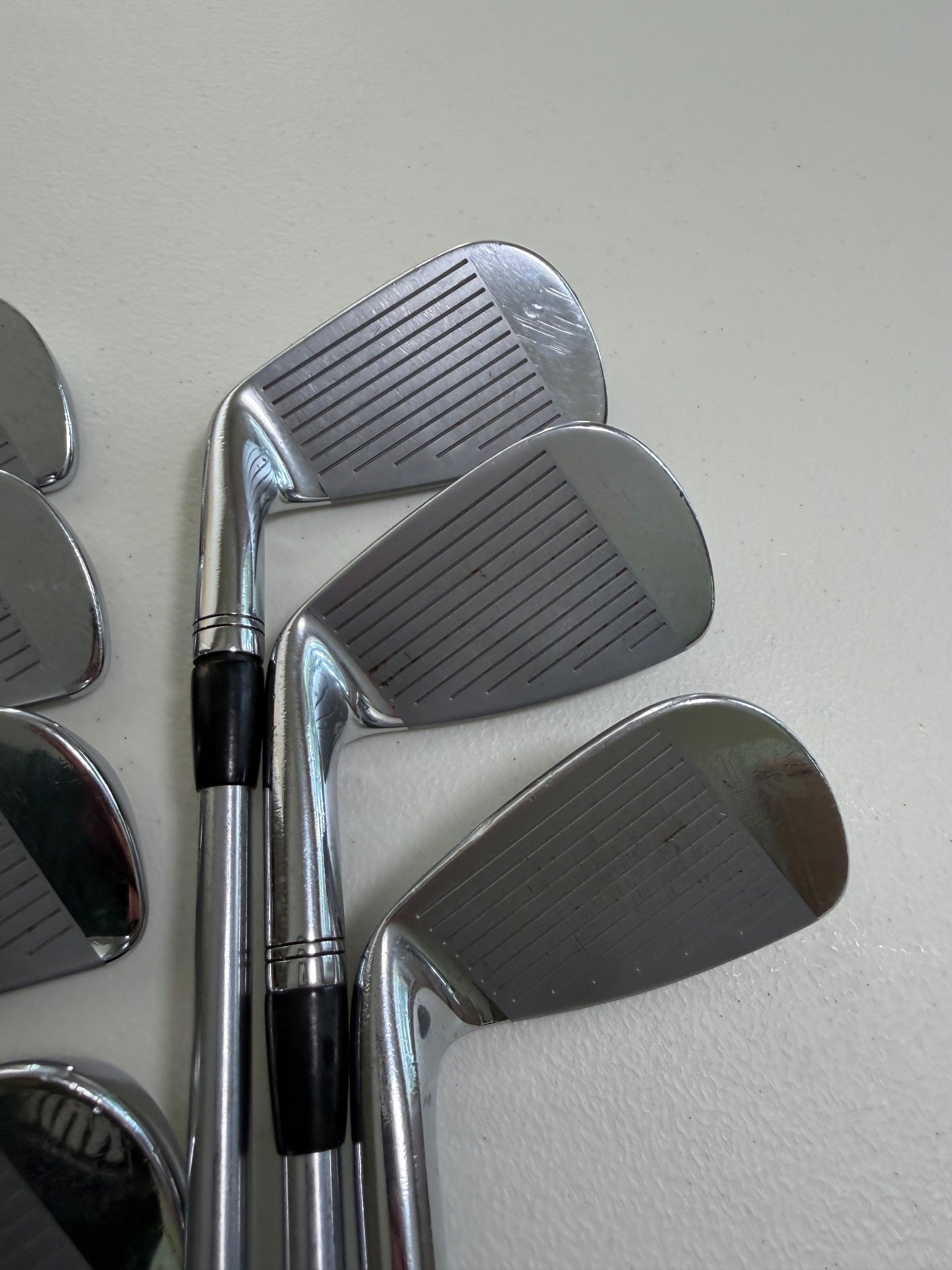 Titleist 735.CM Chrome Iron Set 3-PW (NO 8 IRON) Rifle Stiff Flex +1/2" READ — photo 4