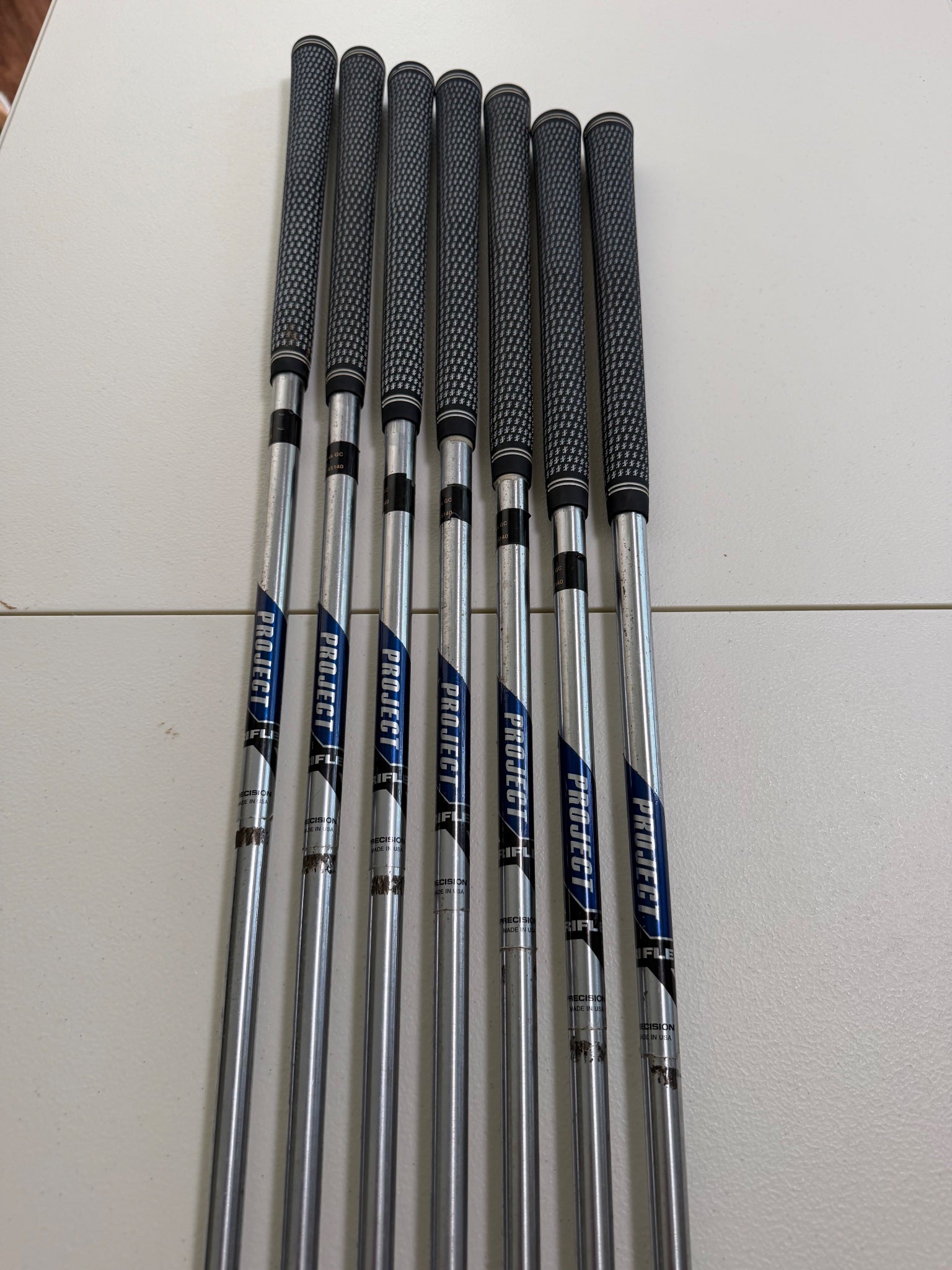 Titleist 735.CM Chrome Iron Set 3-PW (NO 8 IRON) Rifle Stiff Flex +1/2" READ — photo 9