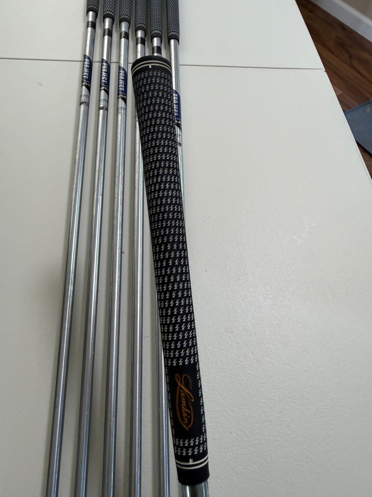 Titleist 735.CM Chrome Iron Set 3-PW (NO 8 IRON) Rifle Stiff Flex +1/2" READ — photo 11