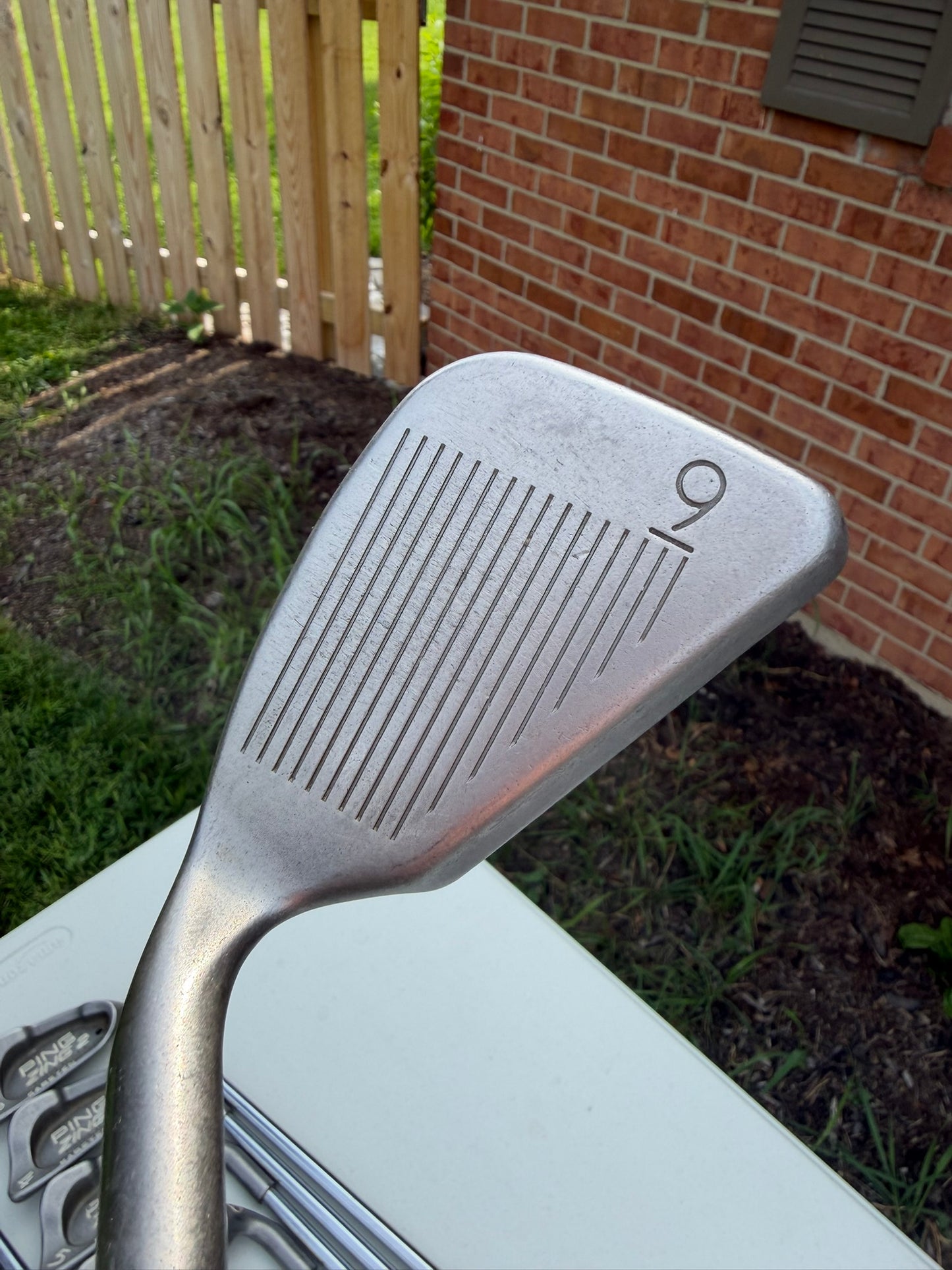 Ping Zing 2 Iron Set 3-PW Black Dot JZ Stiff Flex Standard NICE