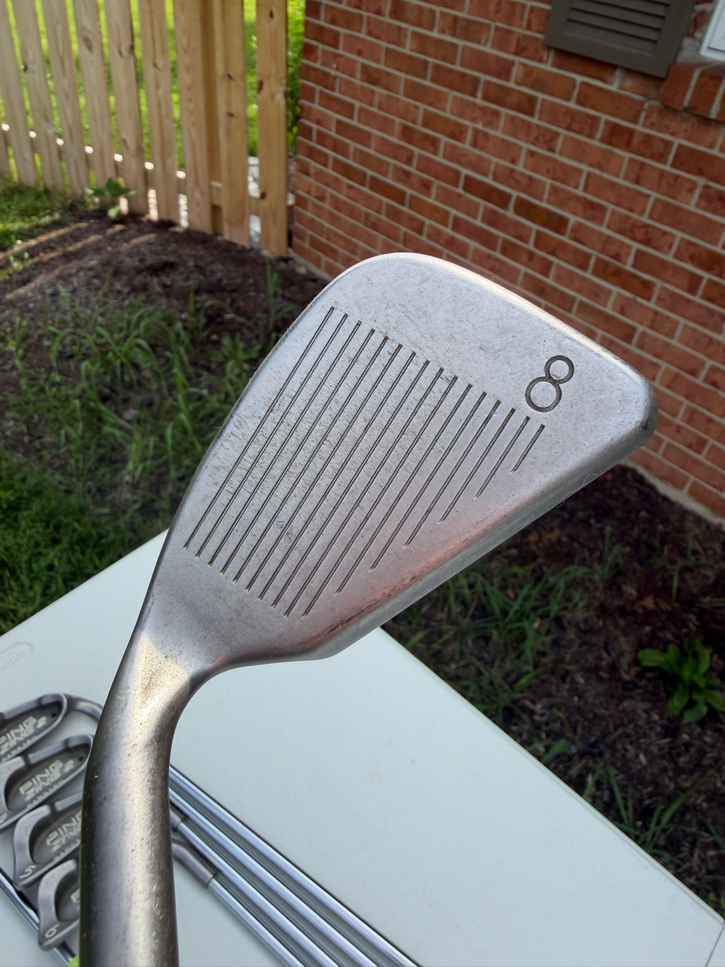 Ping Zing 2 Iron Set 3-PW Black Dot JZ Stiff Flex Standard NICE