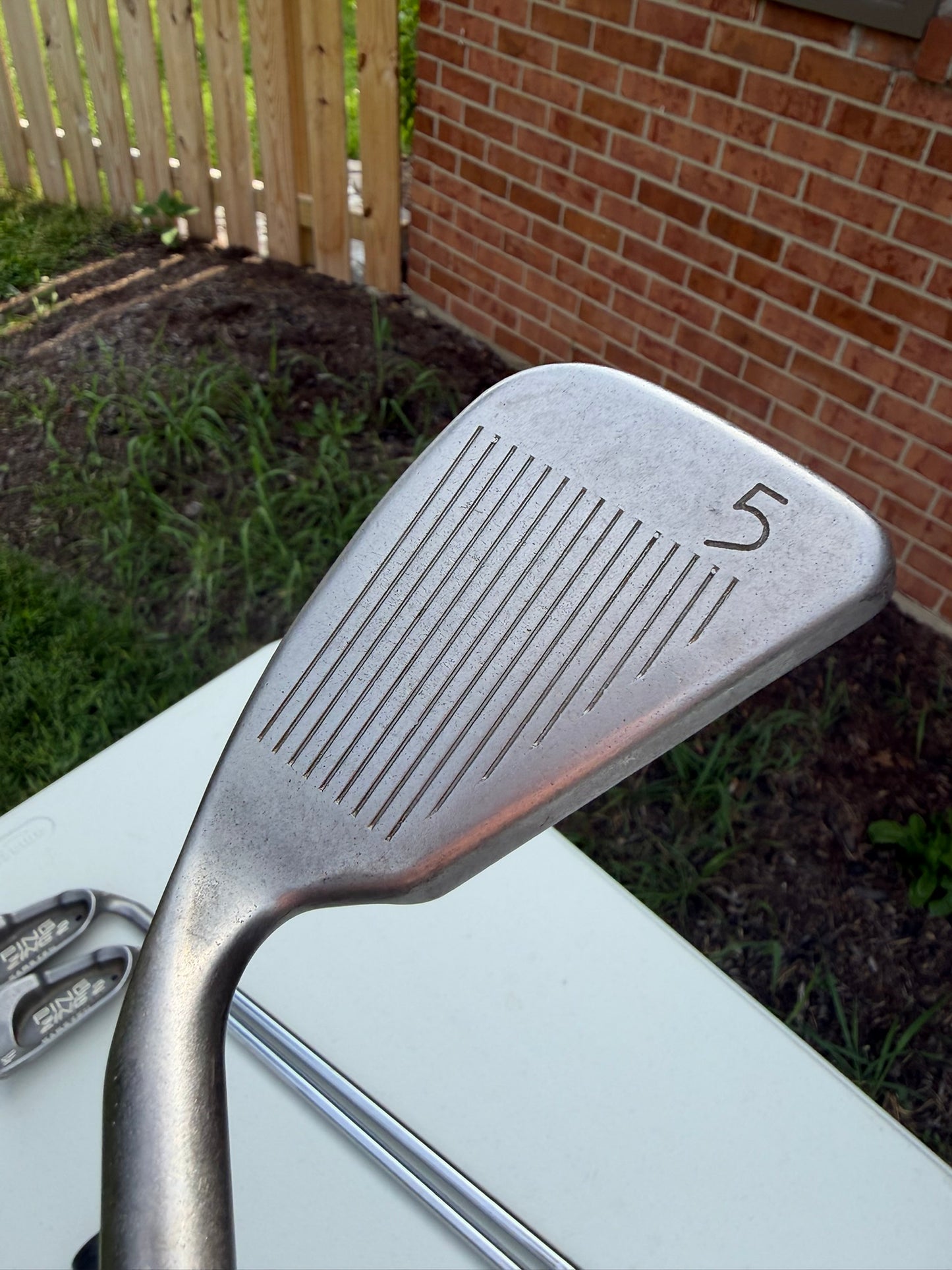 Ping Zing 2 Iron Set 3-PW Black Dot JZ Stiff Flex Standard NICE