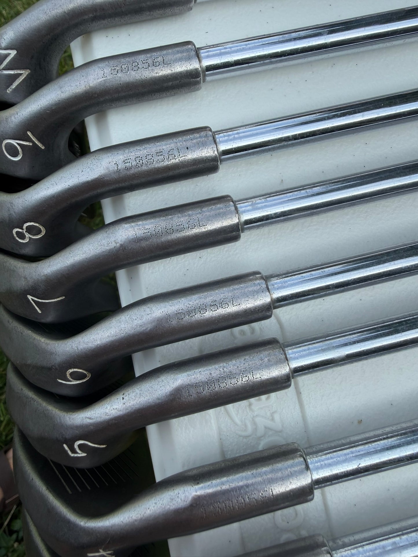 Ping Zing 2 Iron Set 3-PW Black Dot JZ Stiff Flex Standard NICE