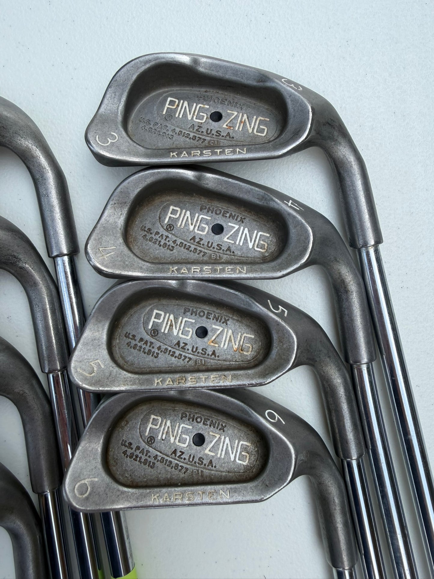 Ping Zing Iron Set 3-PW Black Dot JZ Stiff Flex Standard NICE