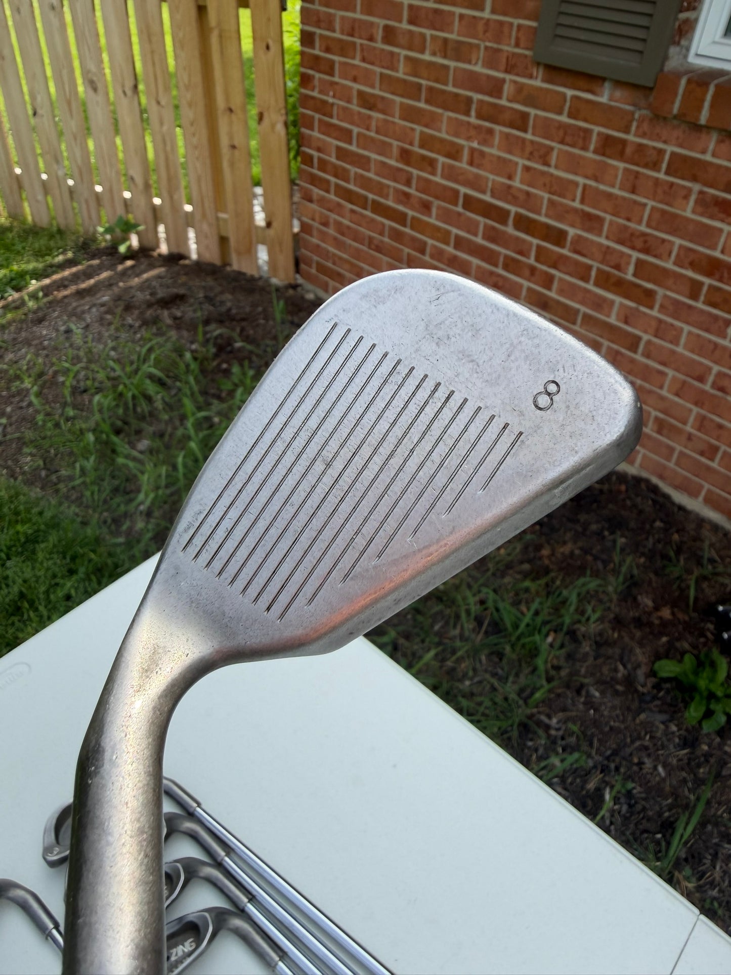 Ping Zing Iron Set 3-PW Black Dot JZ Stiff Flex Standard NICE