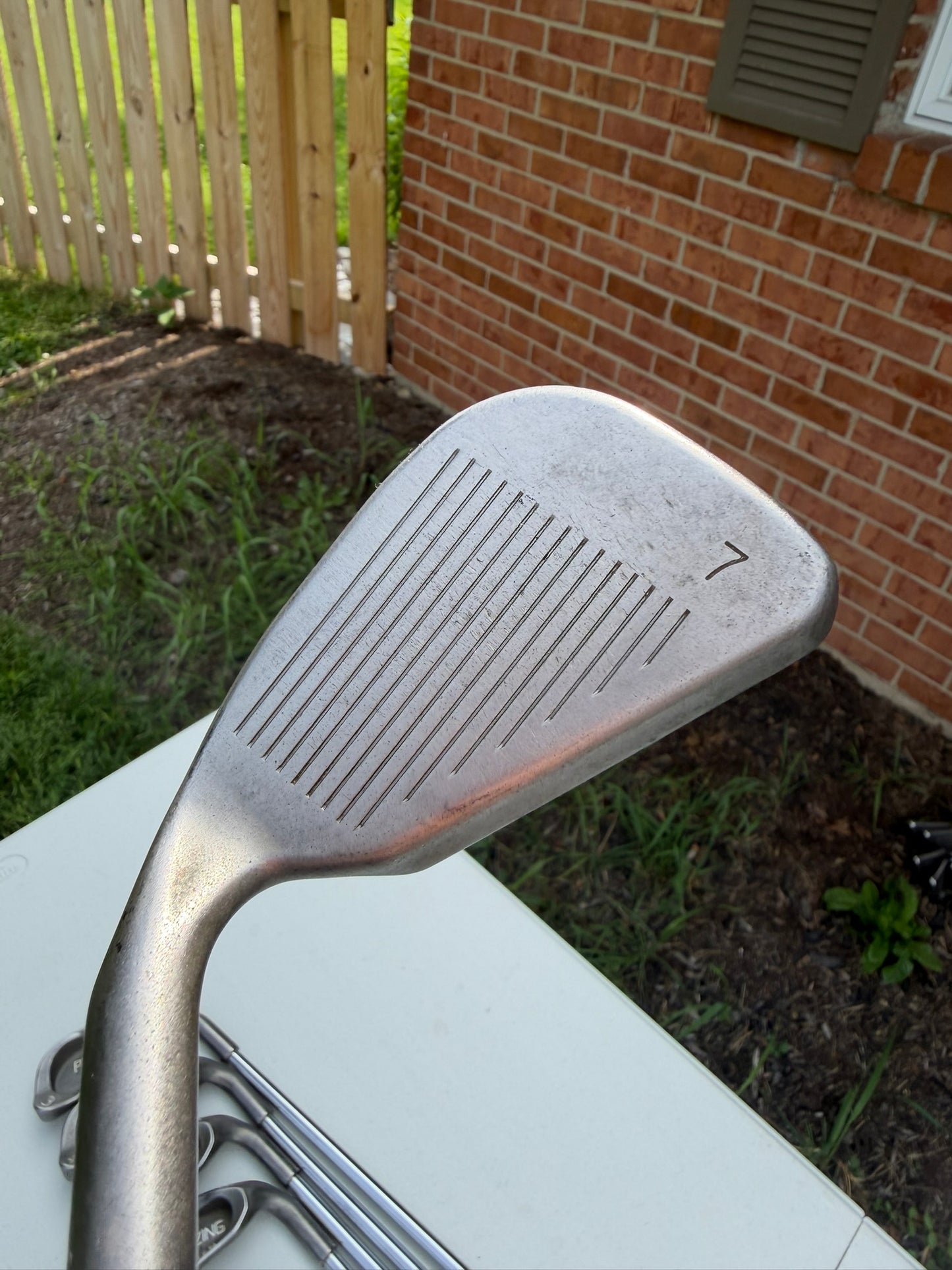 Ping Zing Iron Set 3-PW Black Dot JZ Stiff Flex Standard NICE