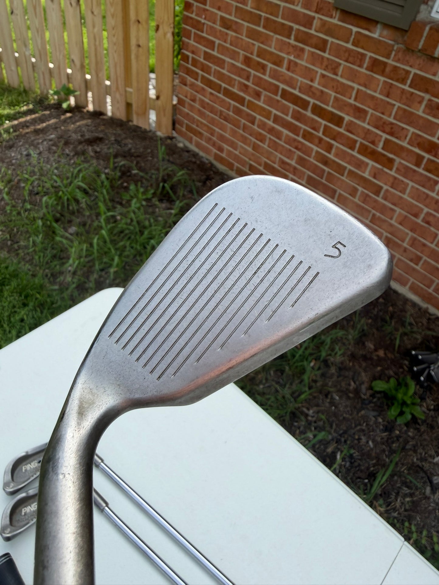 Ping Zing Iron Set 3-PW Black Dot JZ Stiff Flex Standard NICE