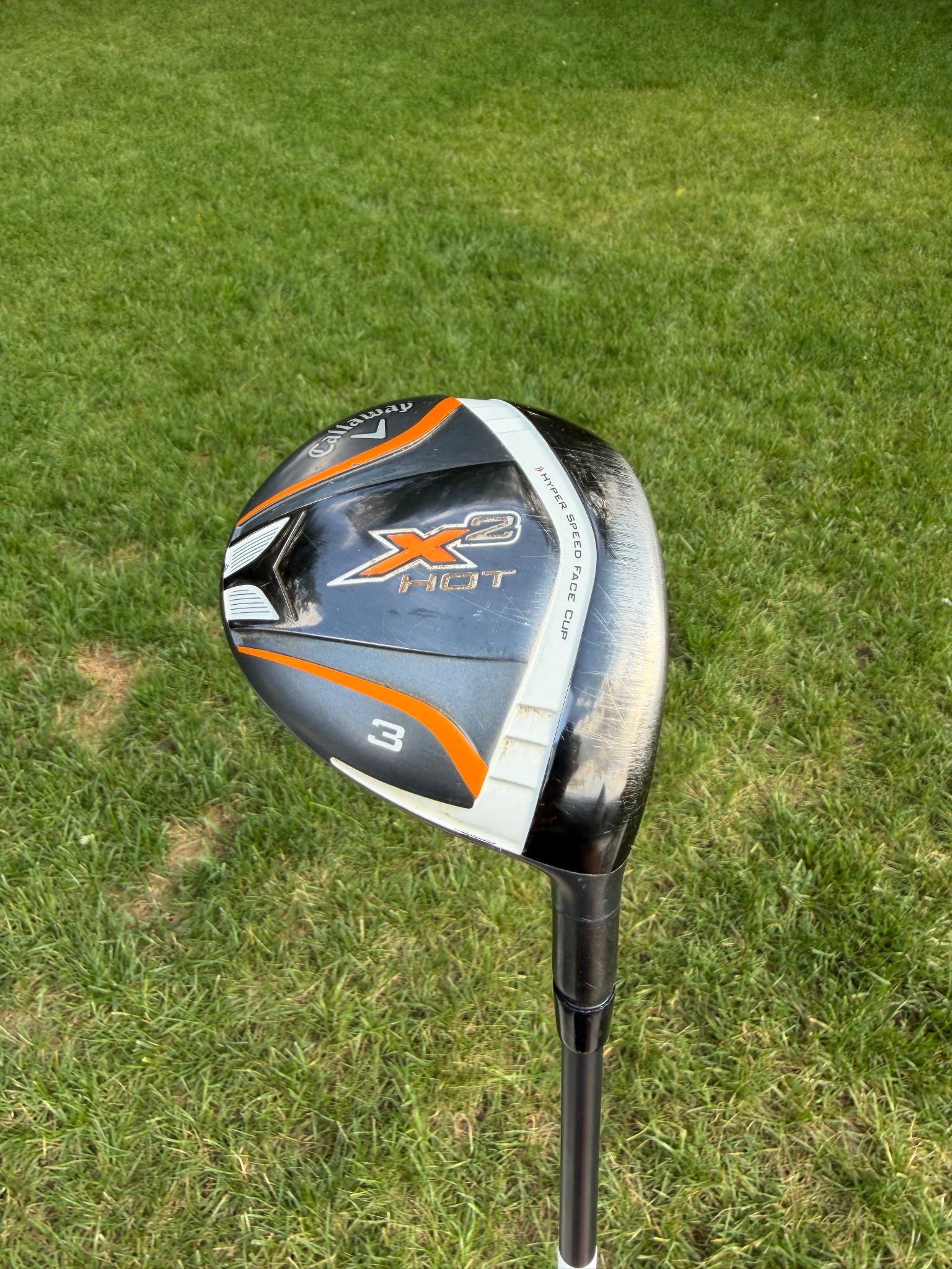 Callaway X2 Hot 3-Wood 15° Aldila Tour Blue Stiff Flex 43.5"