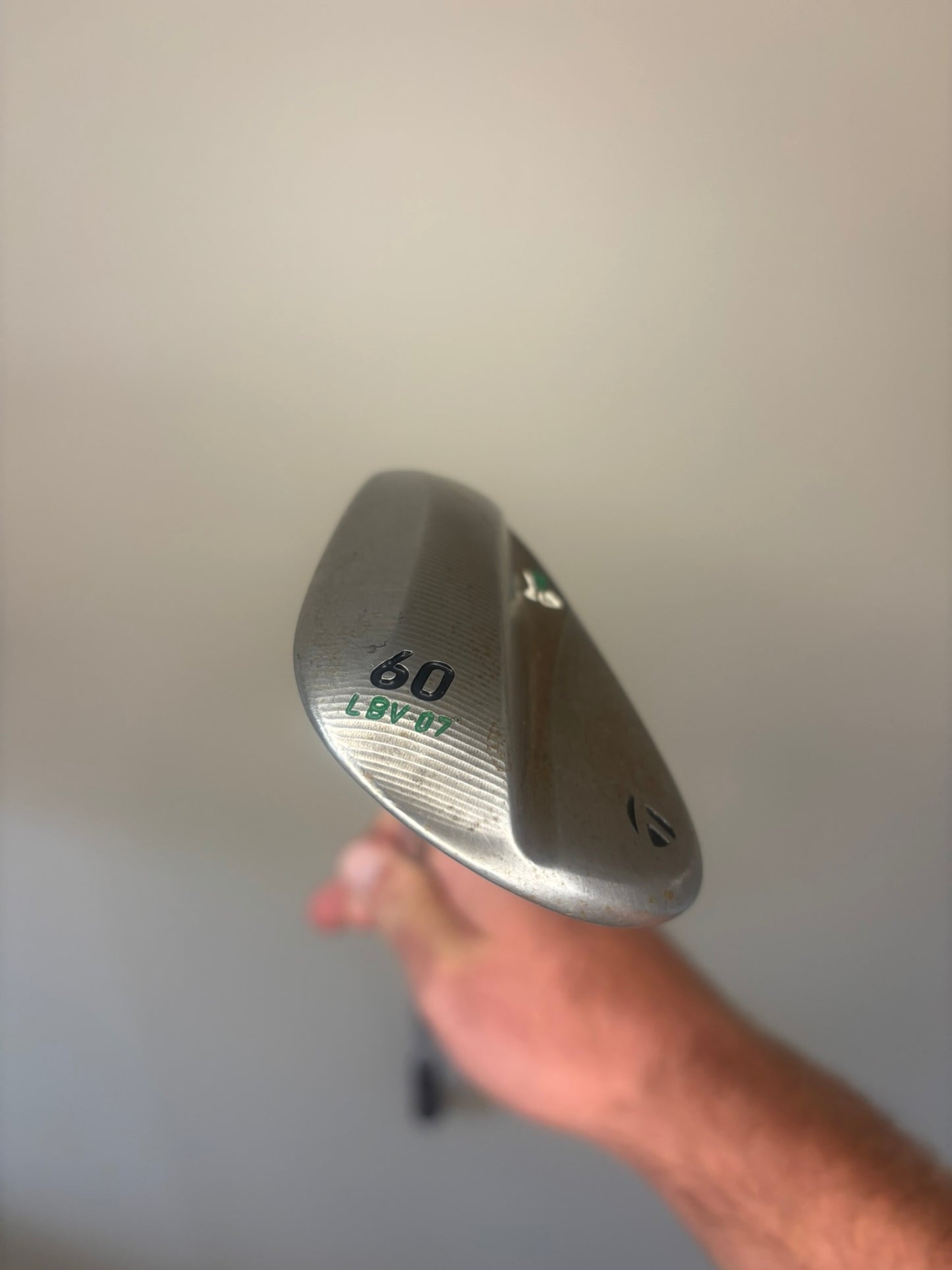 Taylormade Milled Grind 4 Raw Lob Wedge 60° / 7LBV S400 Stiff Flex 35″ NICE