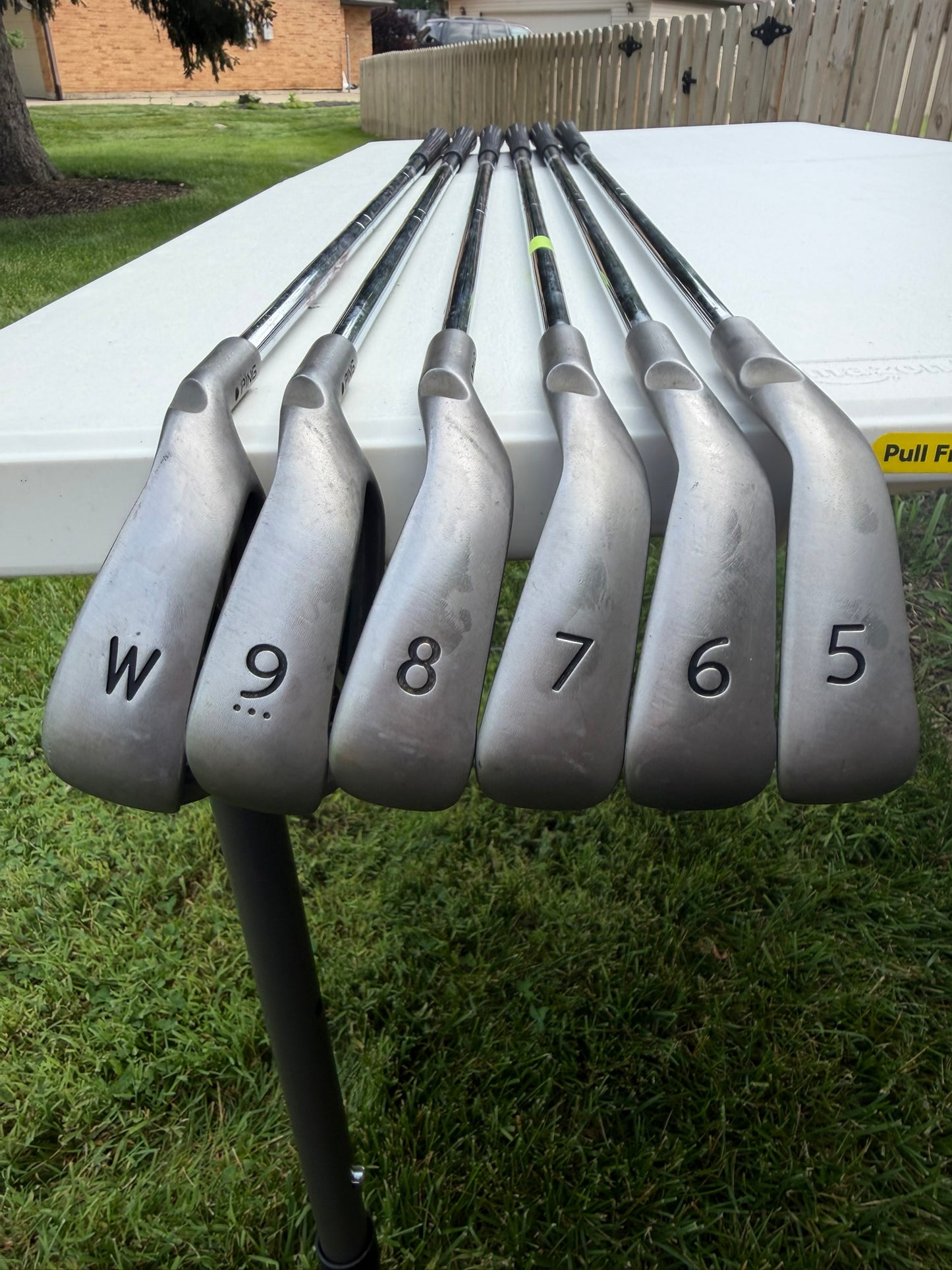 Ping G15 Iron Set 5-PW Black Dot AWT Regular Flex Standard NICE