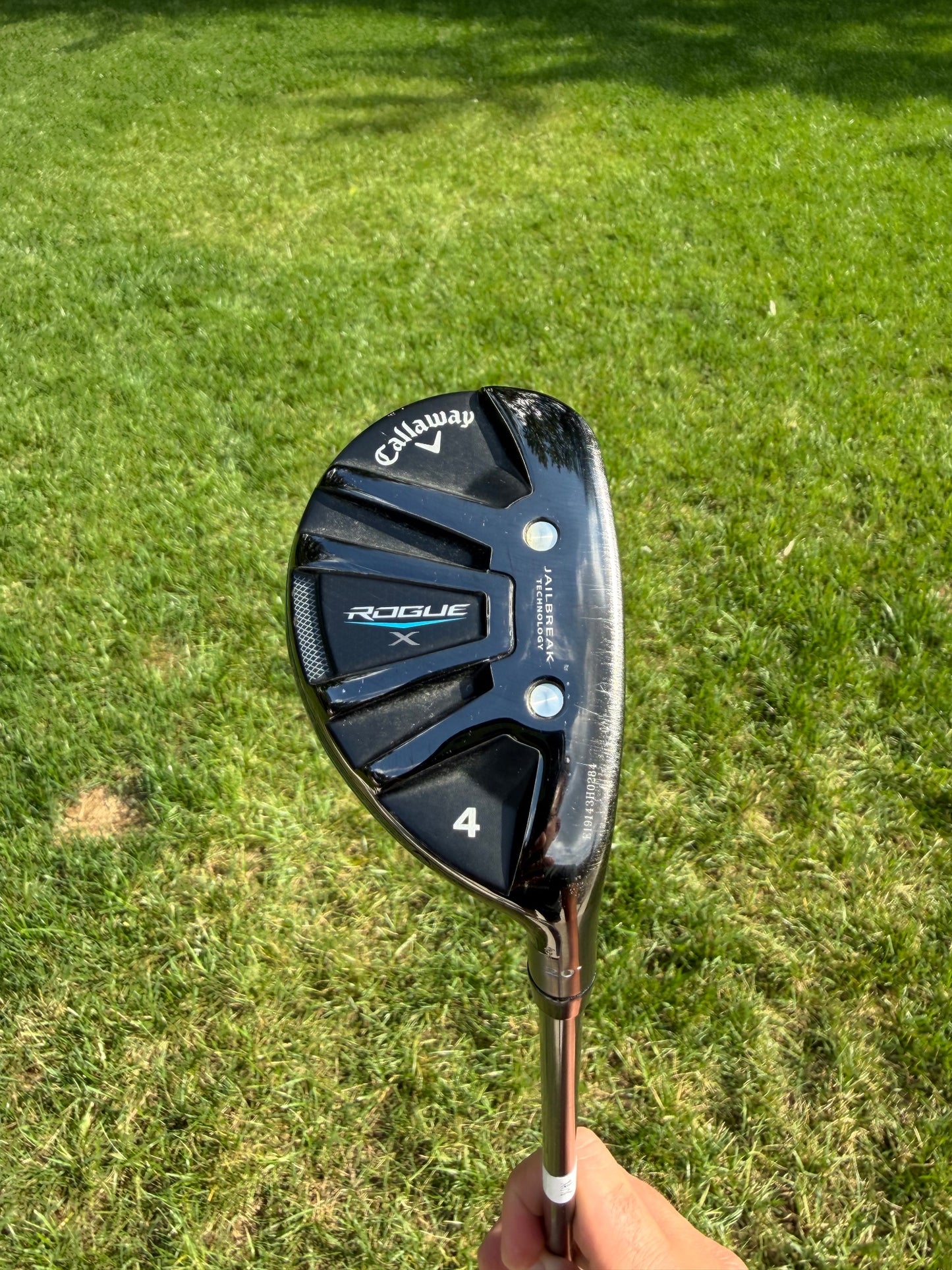 Callaway Rogue X 4 Hybrid 20° Synergy Blue Regular Flex 40" +HC NICE