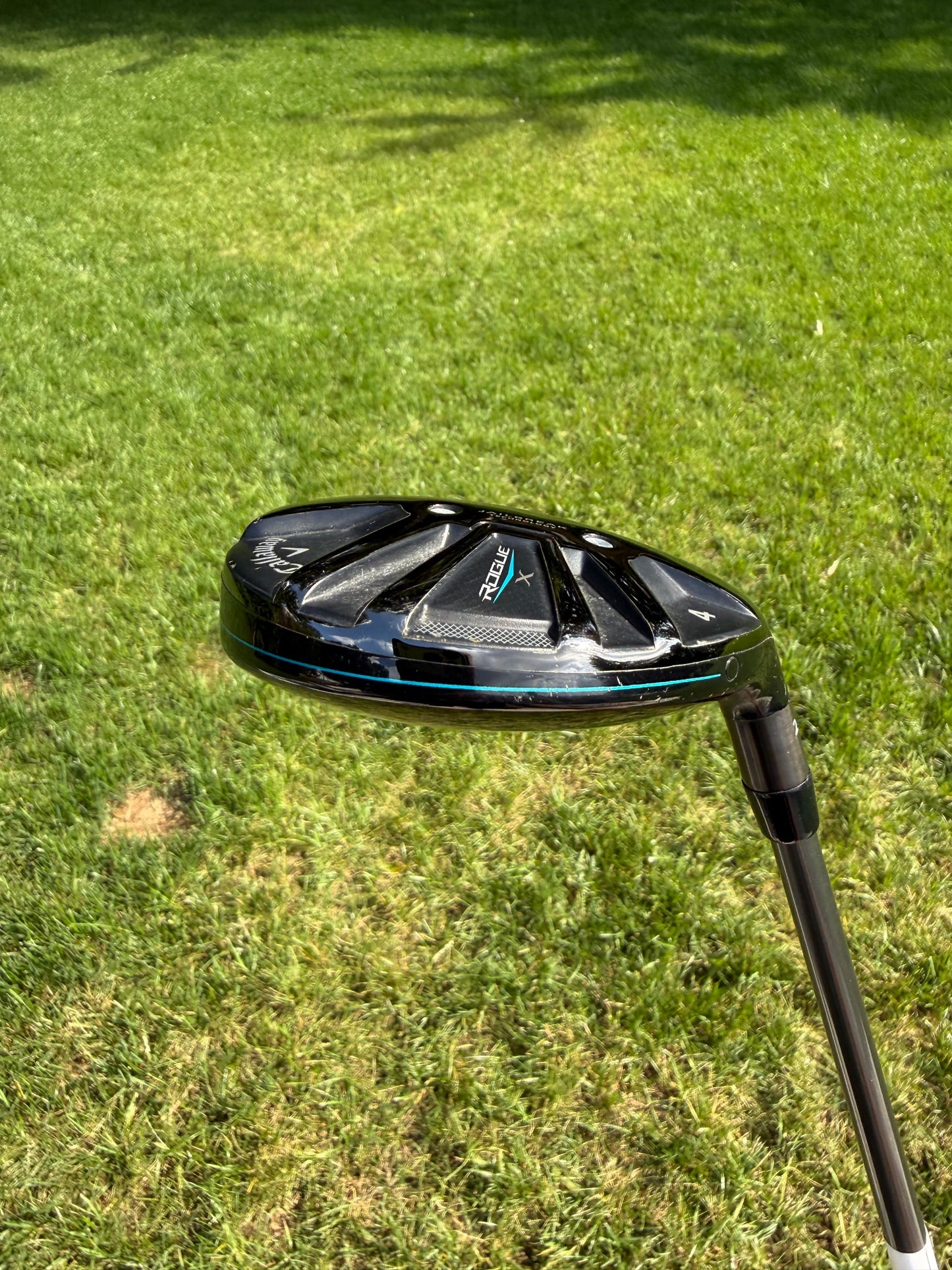Callaway Rogue X 4 Hybrid 20° Synergy Blue Regular Flex 40" +HC NICE — photo 5