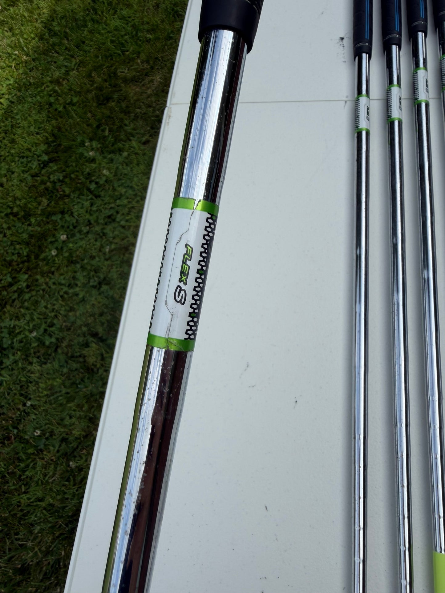 Taylormade RocketBallz RBZ Iron Set 5-PW Stiff Flex +3/4″ NICE