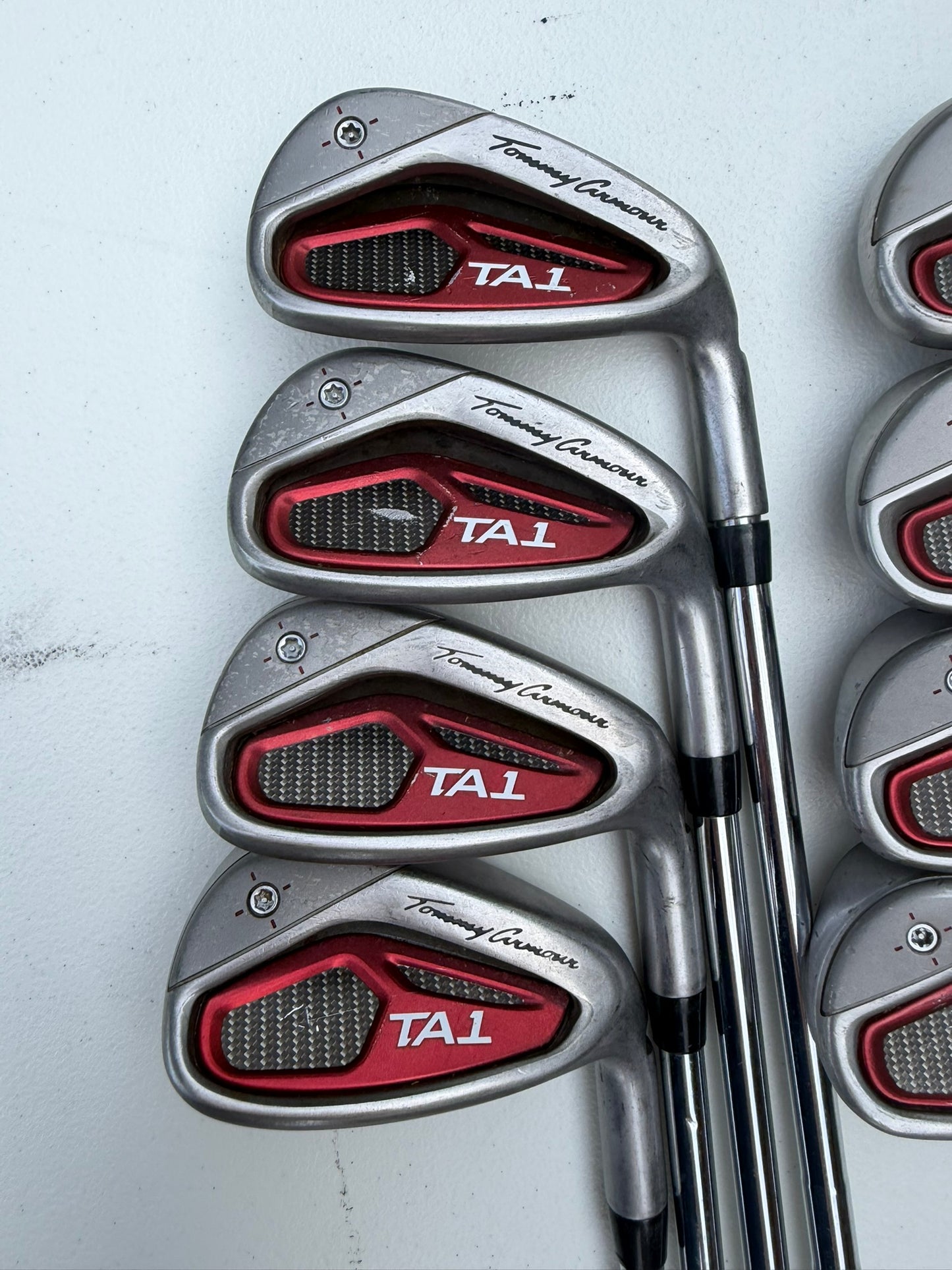 Tommy Armour TA1 Iron Set 4-PW, GW KBS Tour 95 Regular Flex Standard NICE
