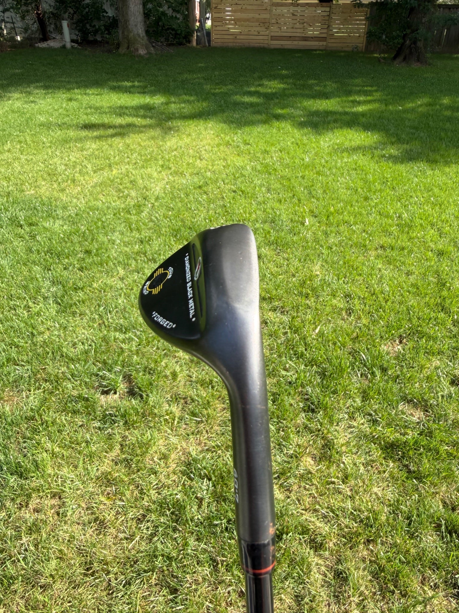 Maltby Diamonized Black Metal Tour Grind Lob Wedge 60° / 7 Wedge Flex 36" NICE — photo 6