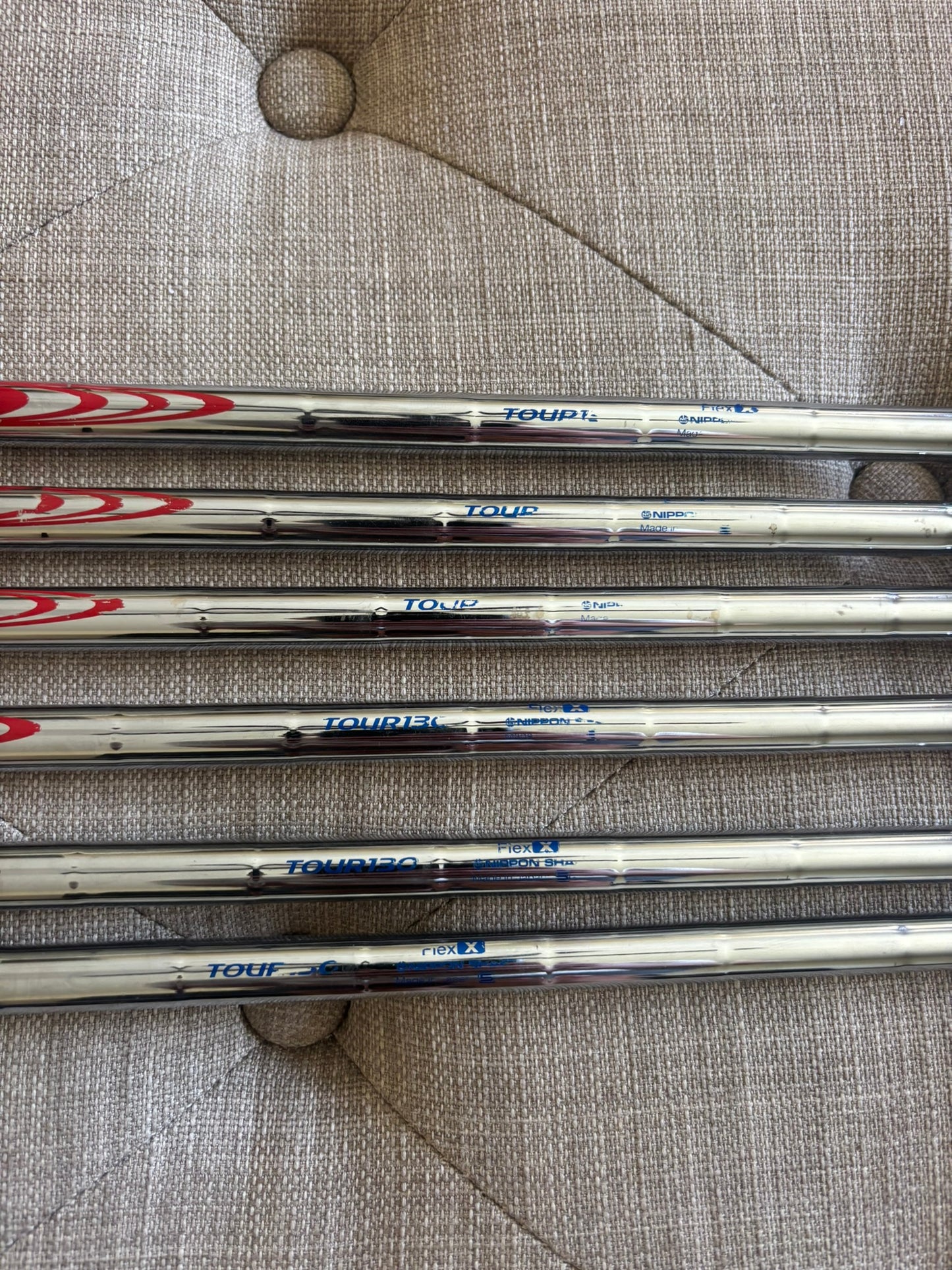Taylormade 2023 P7MB/P7MC Combo Iron Set 4-9 NS Pro Extra Stiff Flex STD NICE
