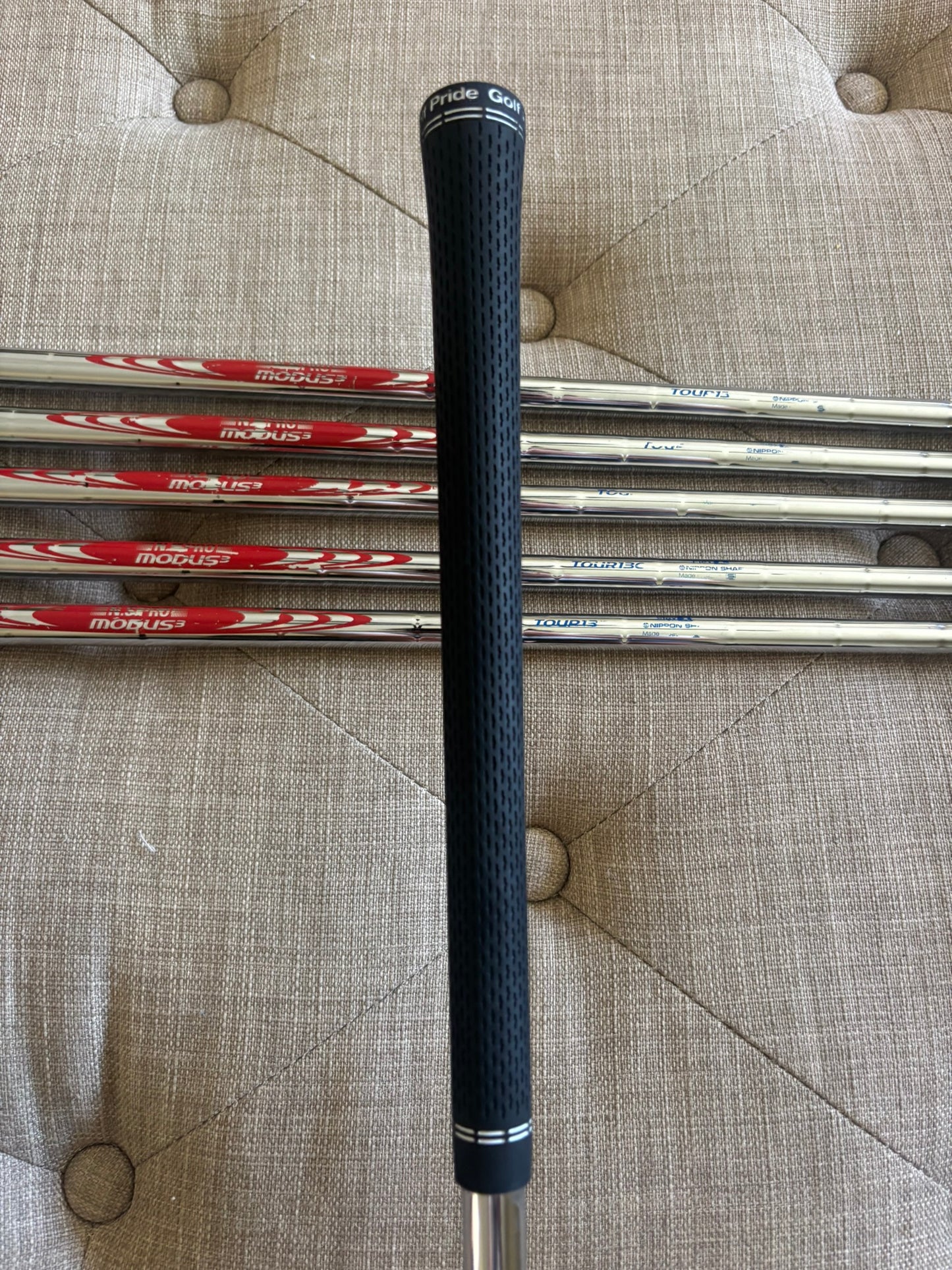Taylormade 2023 P7MB/P7MC Combo Iron Set 4-9 NS Pro Extra Stiff Flex -1/4″ NICE