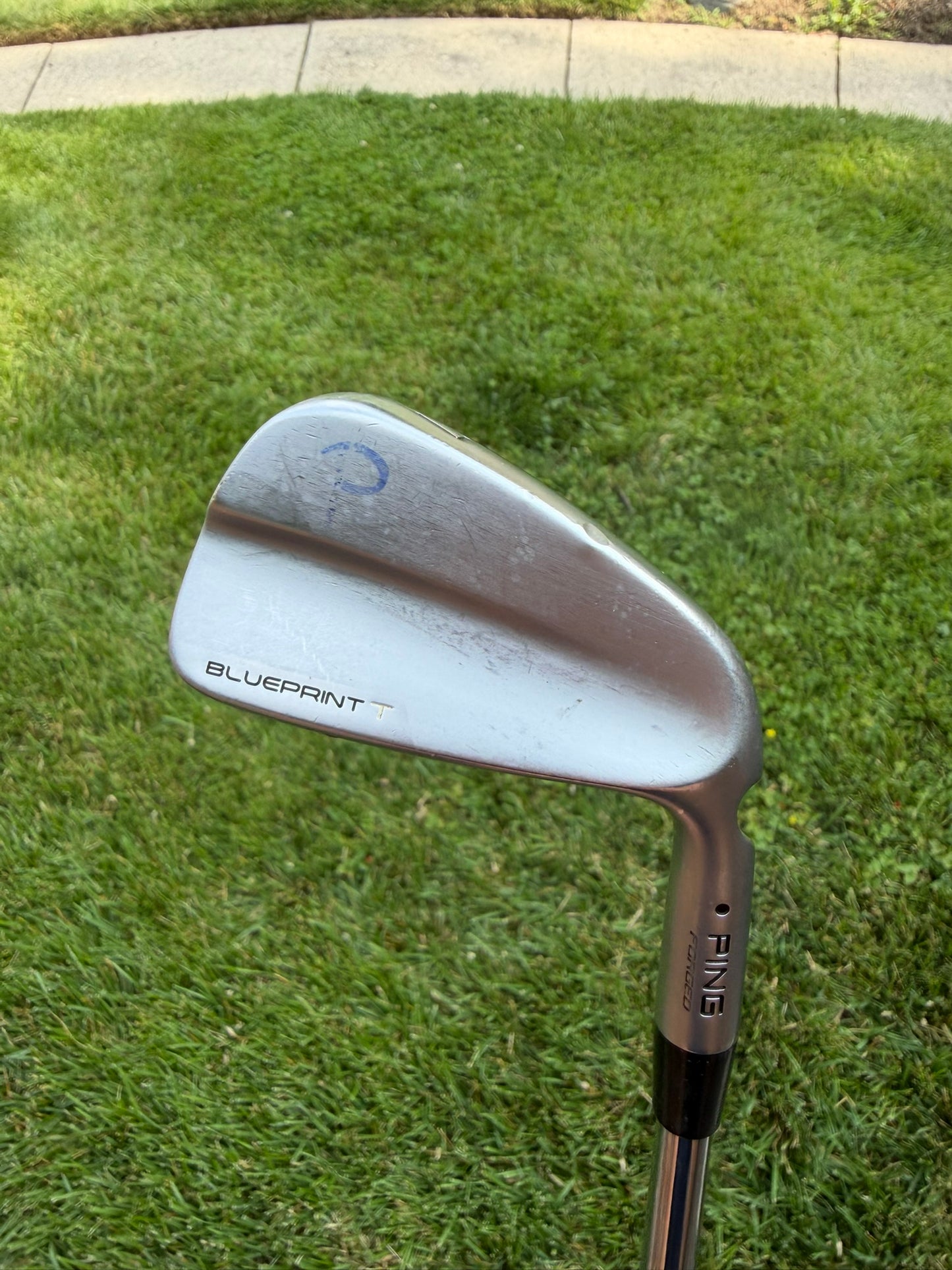 Ping Blueprint T 7-Iron Black Dot Project X Rifle 6.5 Extra Stiff Flex 37″