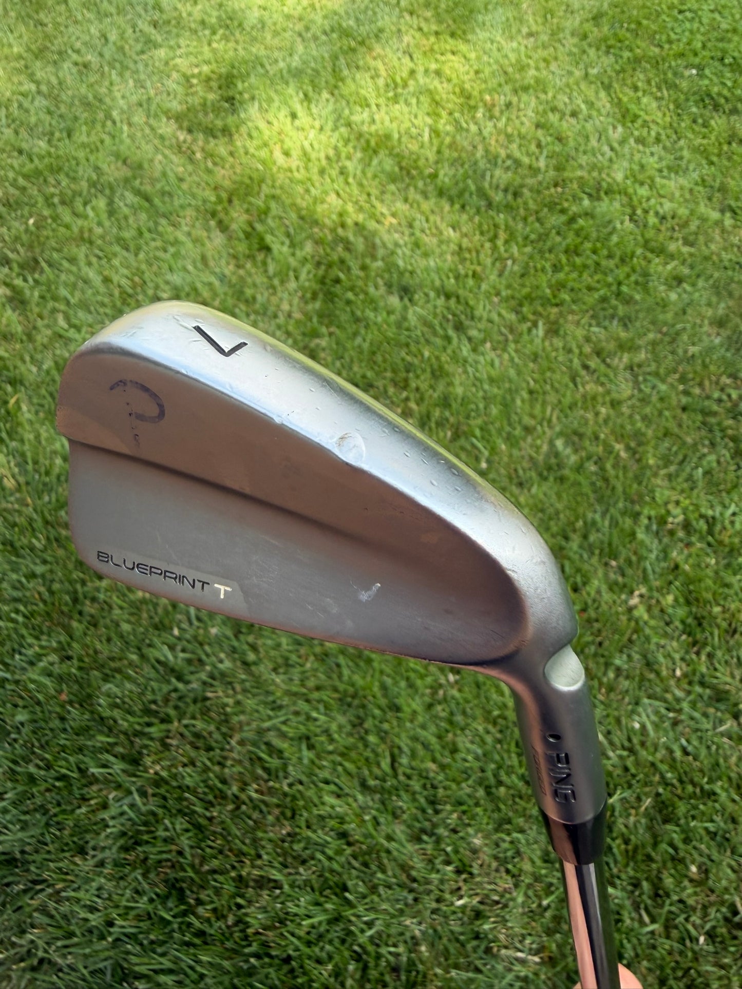 Ping Blueprint T 7-Iron Black Dot Project X Rifle 6.5 Extra Stiff Flex 37″