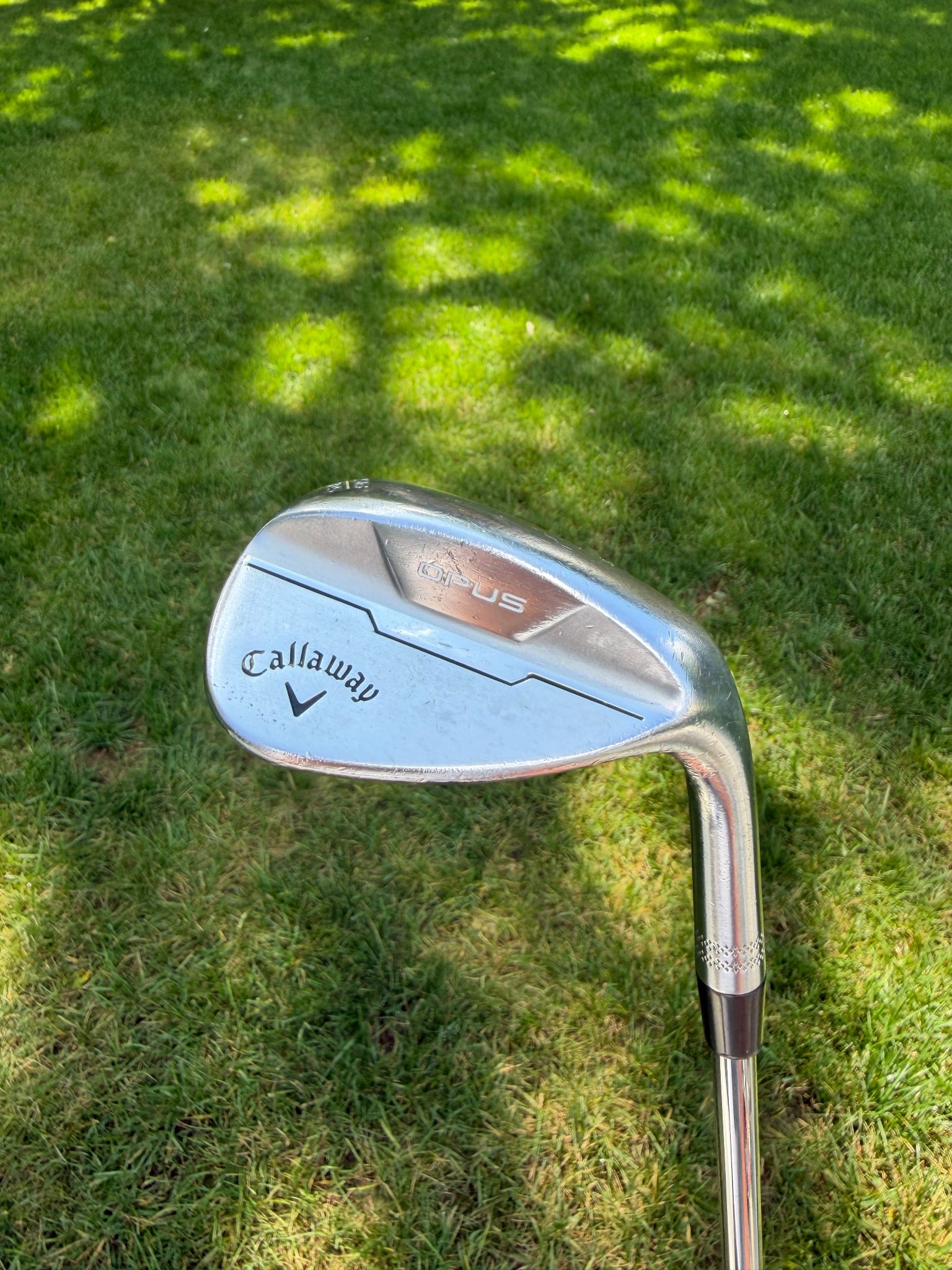 Callaway Opus Brushed Chrome Lob Wedge 58°/10 Elevate MPH 95 Regular Flex 34.75"