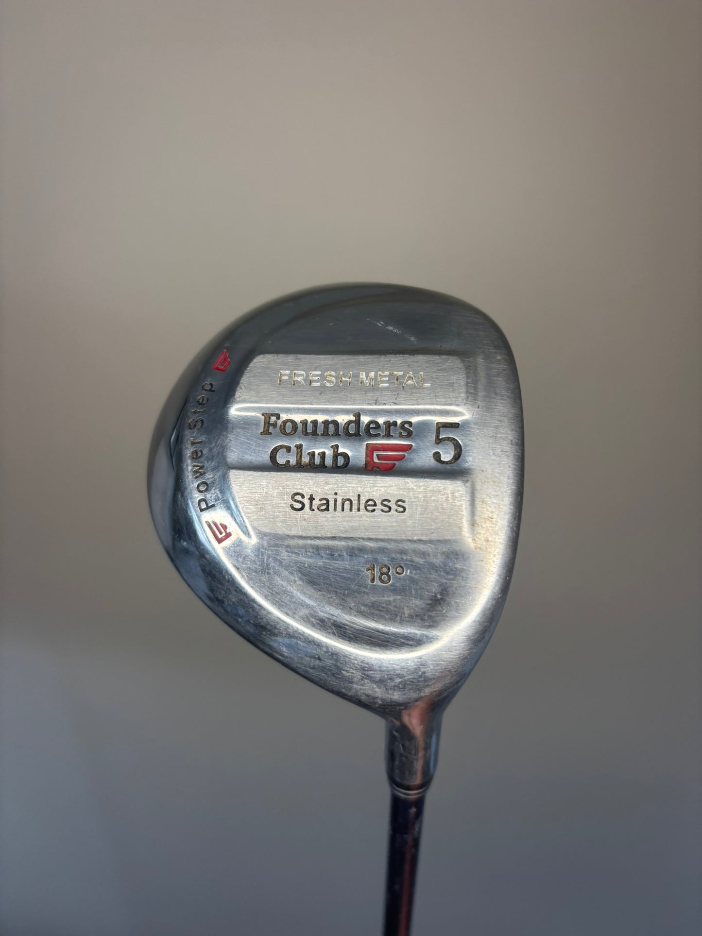 Photo of Founders Club Fresh Metal 5-Wood 18° Regular Flex Graphite