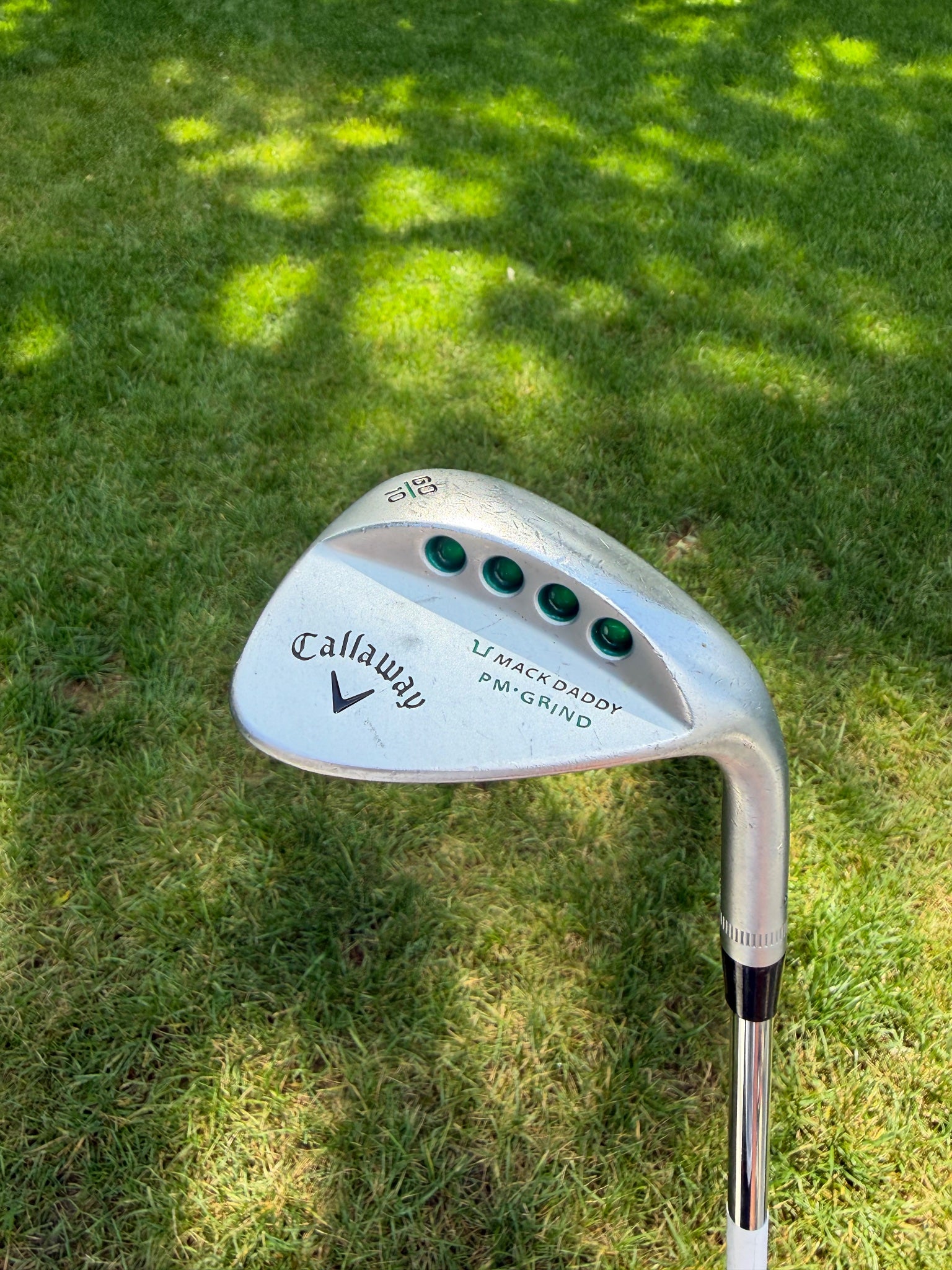 Callaway Mack Daddy PM Grind Lob Wedge 60° / 10 KBS Tour-V Wedge Flex 35"