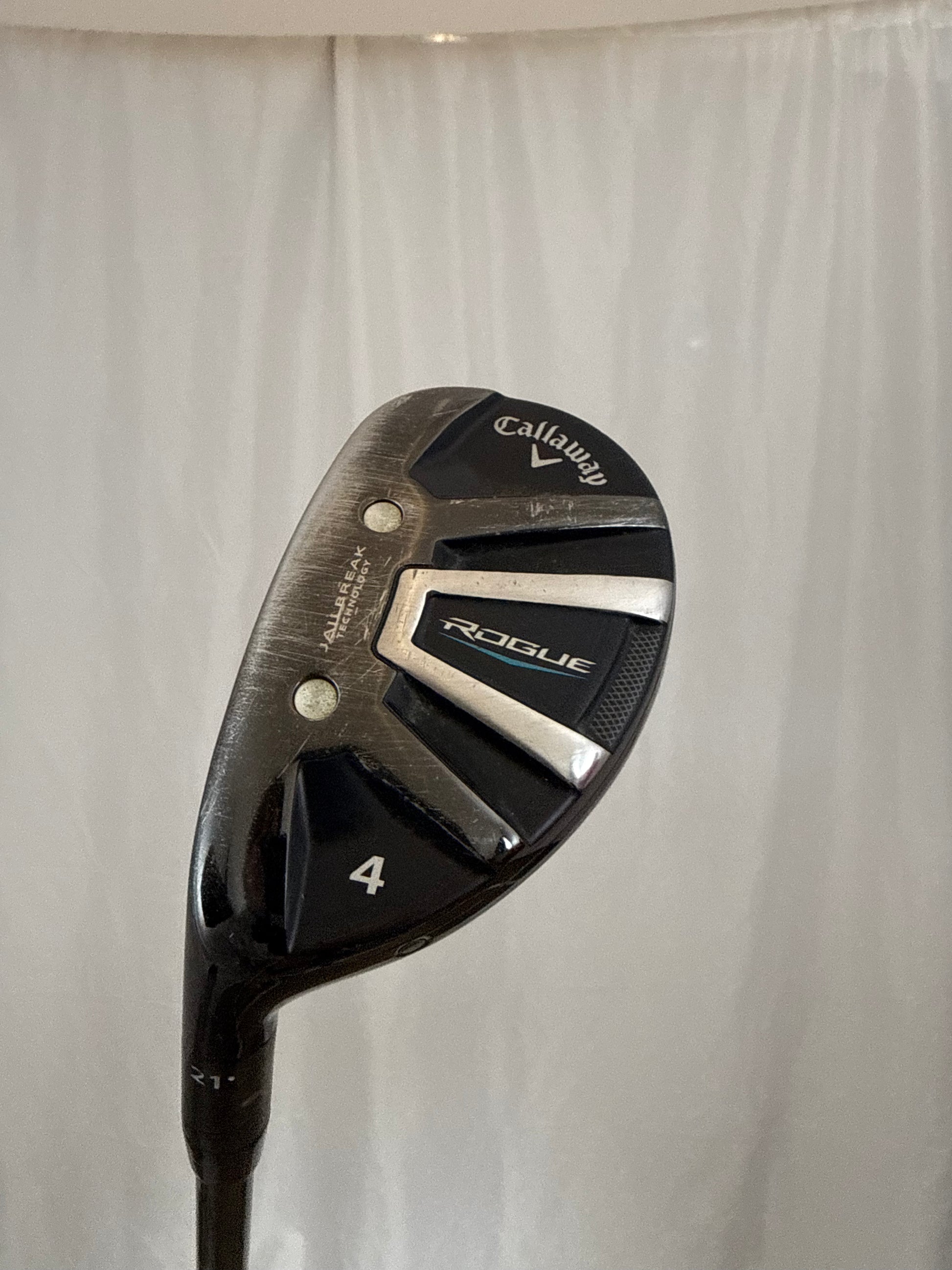 Photo of Callaway Rogue 4 Hybrid 21° Stiff Flex Synergy