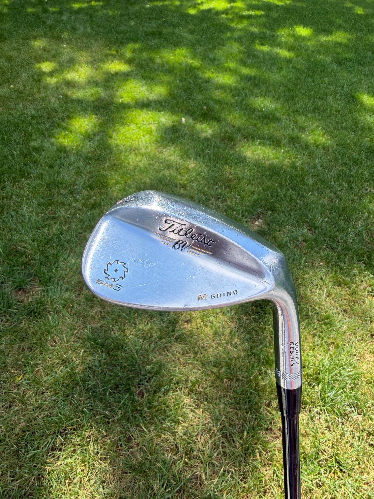 Titleist Vokey SM5 Tour Chrome Lob Wedge 60° / 8 Kuro Kage Ladies Flex 34" NICE